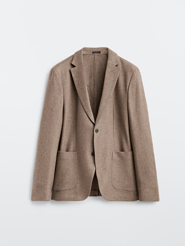 massimo dutti tweed jacket