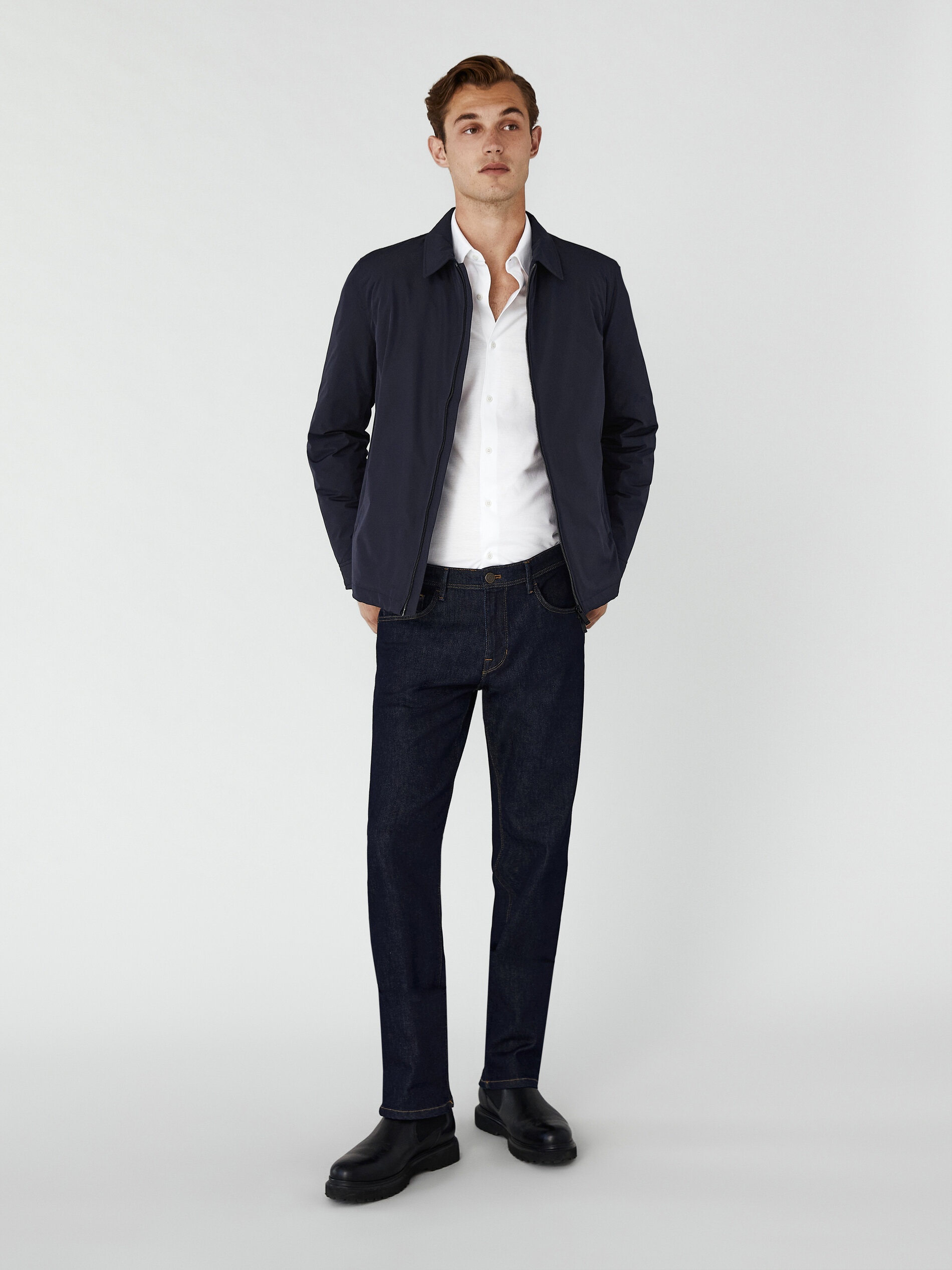 massimo dutti technical parka