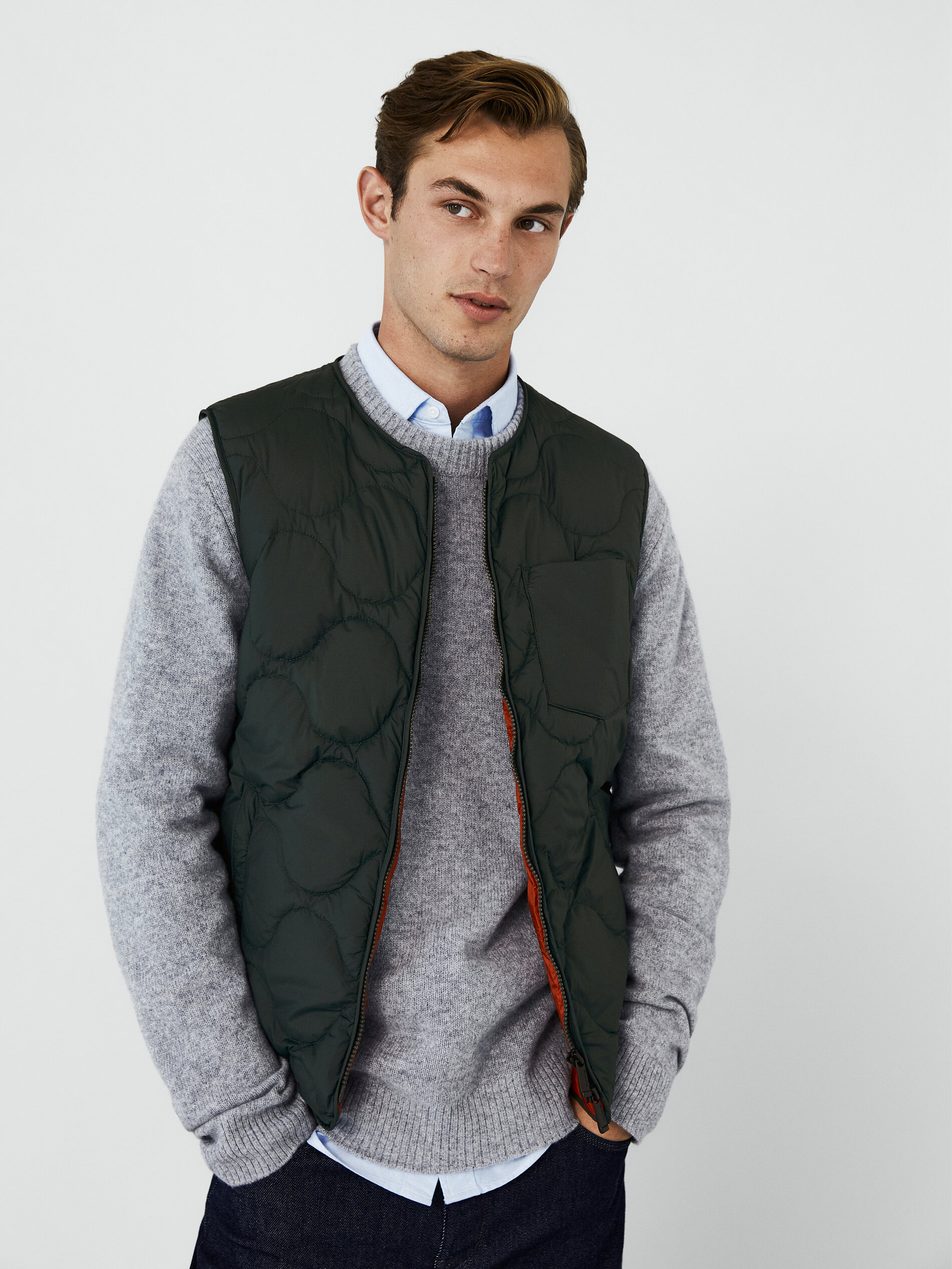 massimo dutti vests