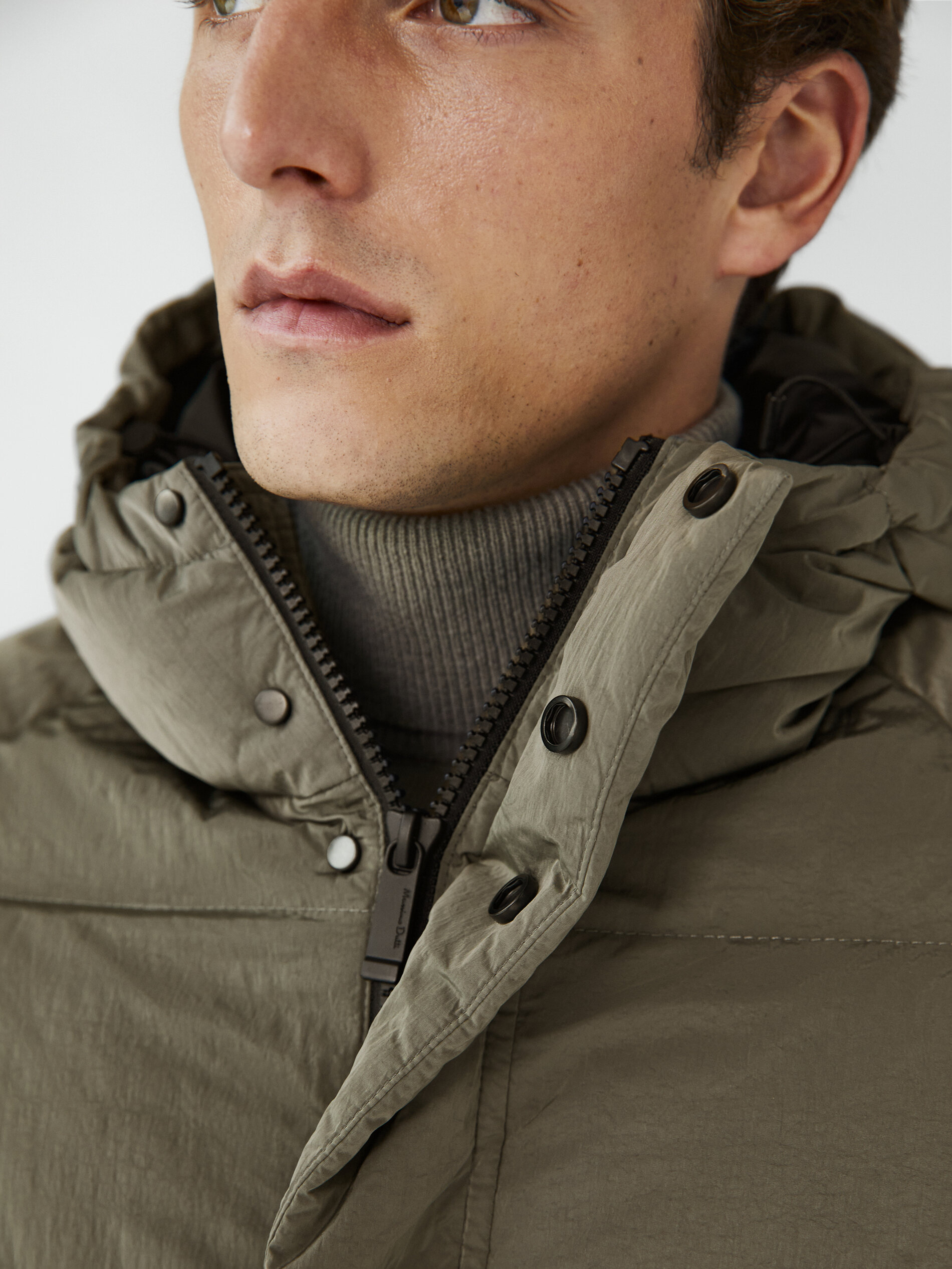 Massimo Dutti - Down puffer jacket with hood