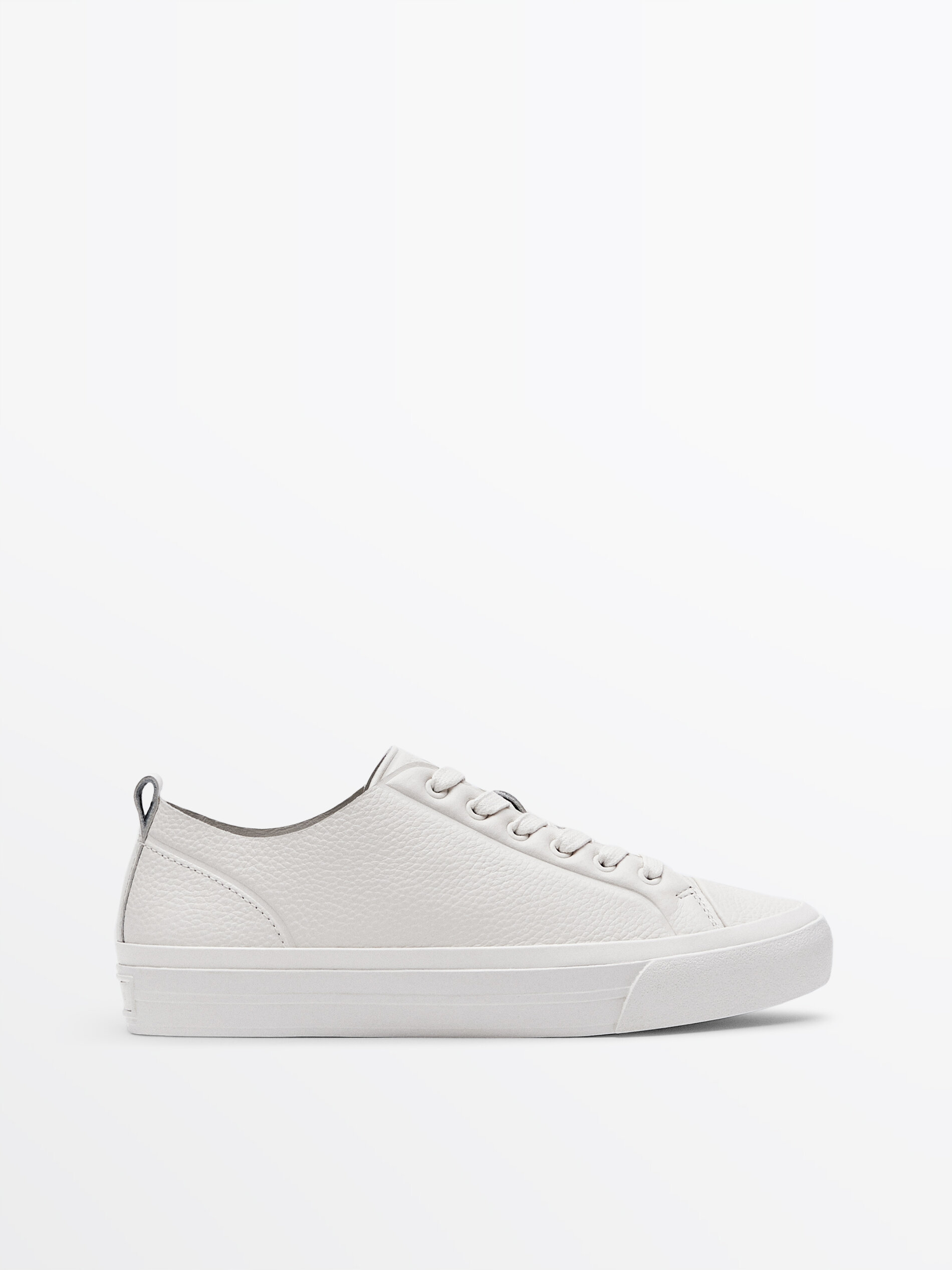 Massimo dutti white sneakers Clearance