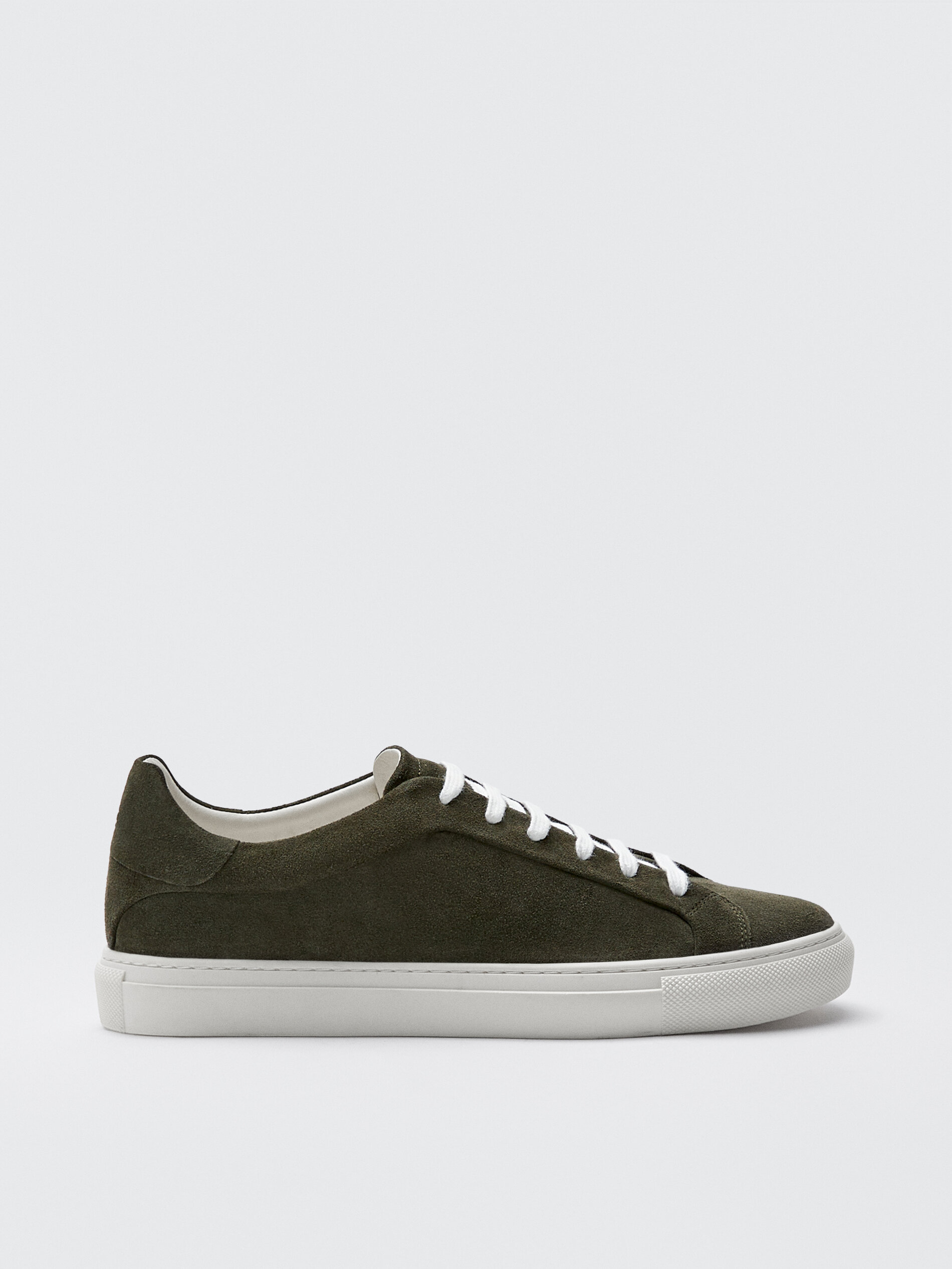 SNEAKERS IN PELLE SCAMOSCIATA CACHI - null - Massimo Dutti Italia