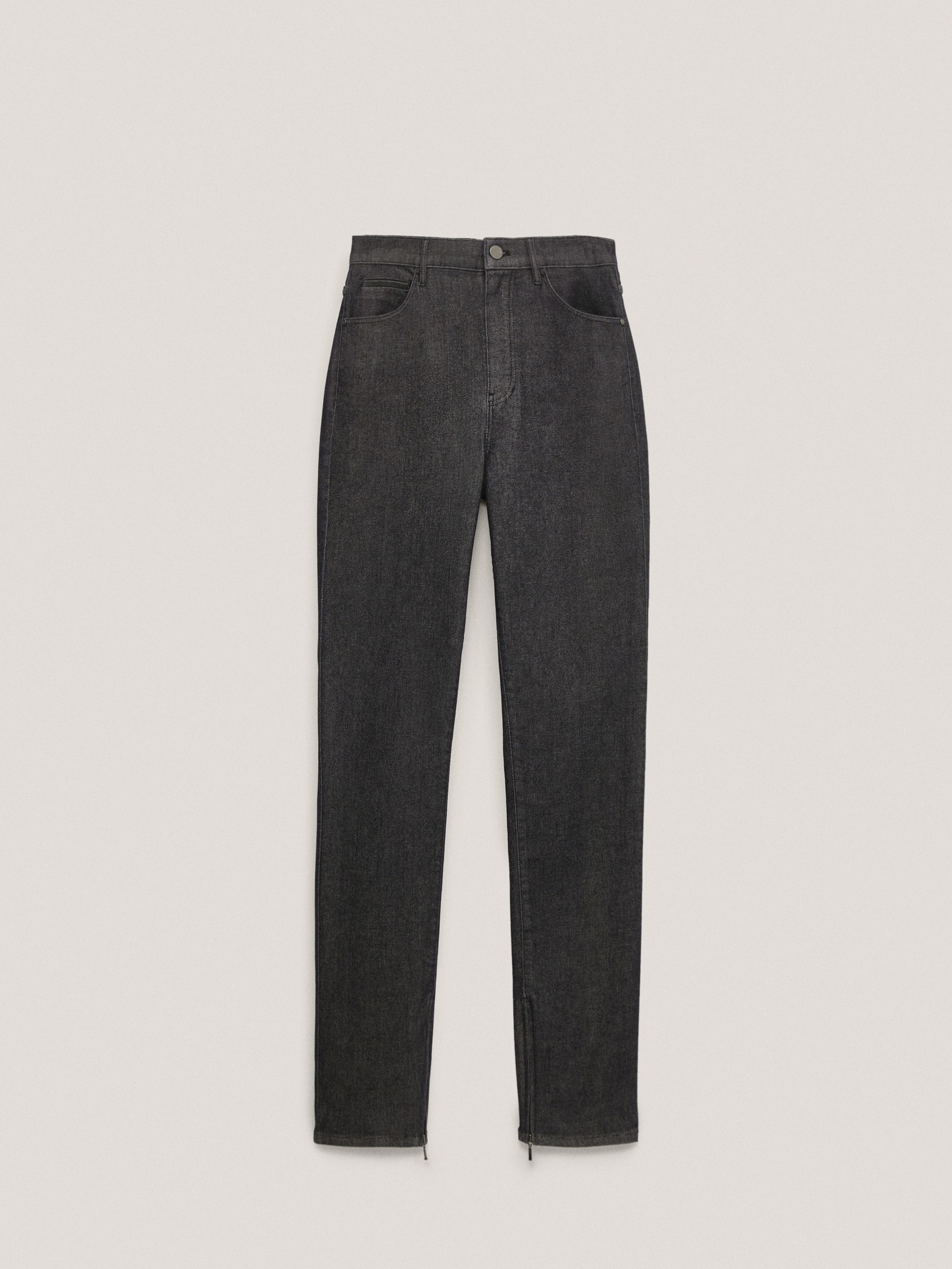 massimo dutti high rise skinny jeans