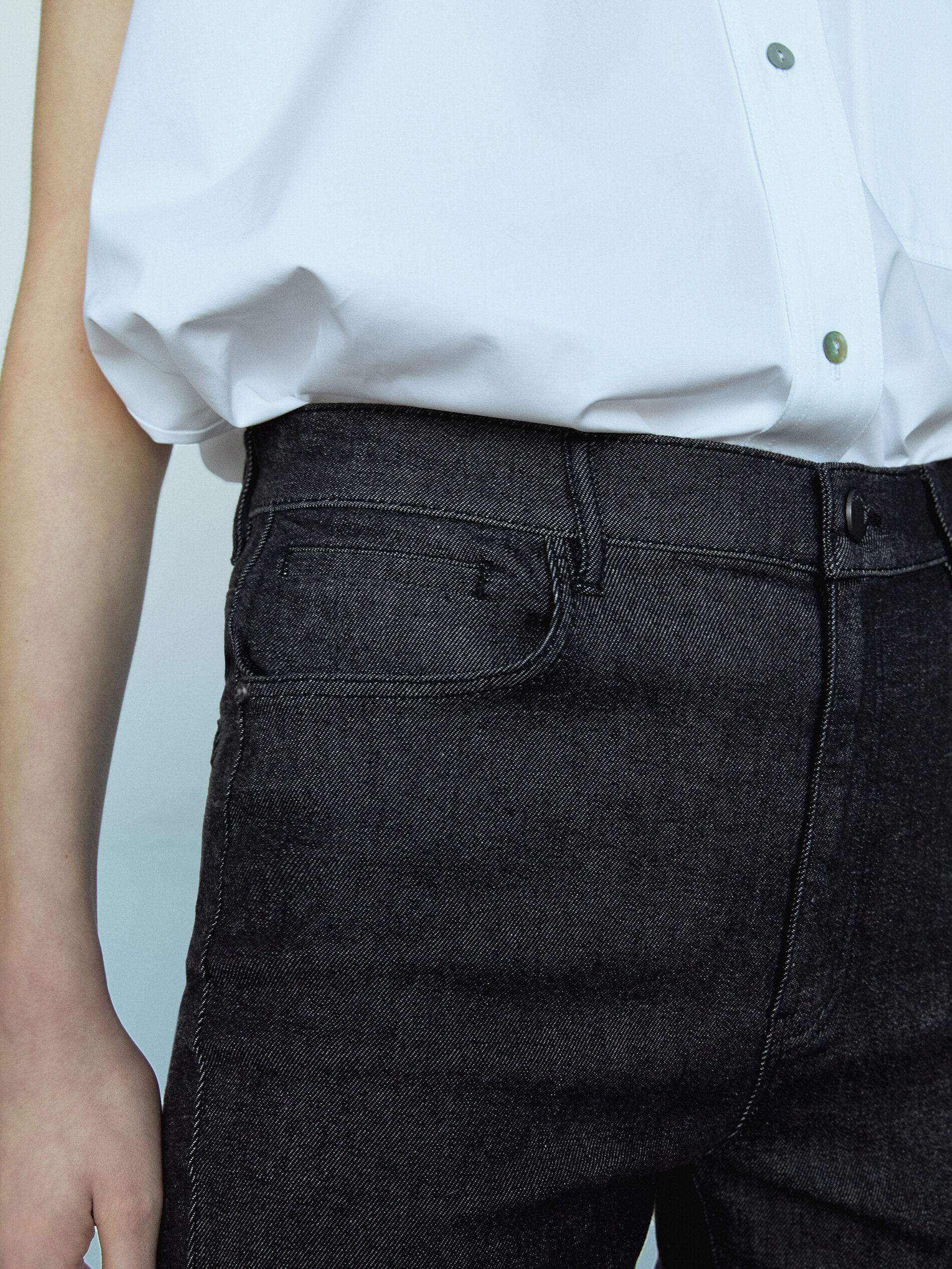 massimo dutti high rise skinny jeans