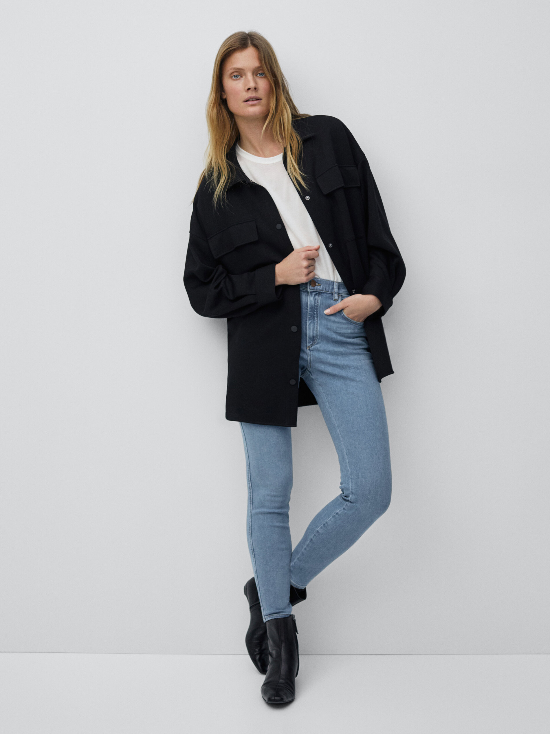 Massimo dutti high rise skinny jeans Outlet