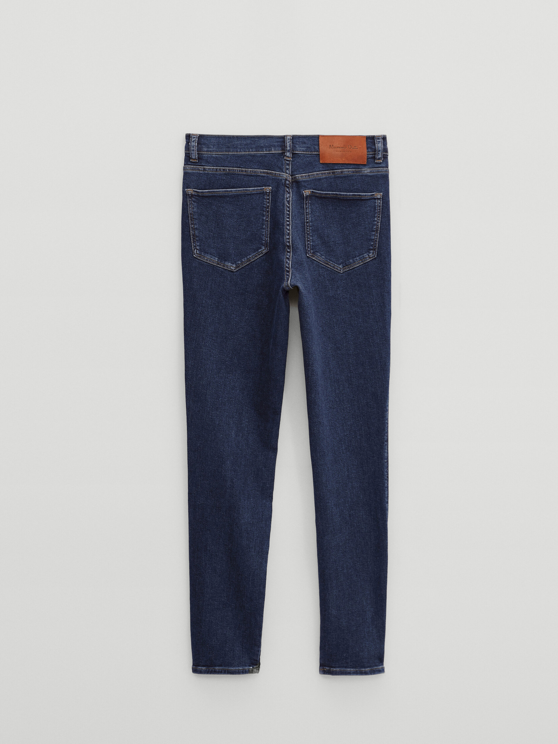 High-waist skinny jeans - Men - Massimo Dutti