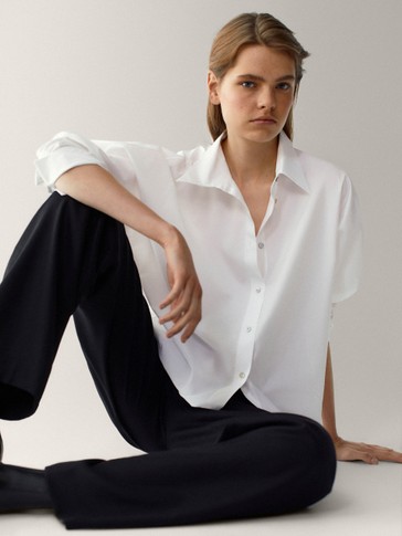 massimo dutti camisas senhora