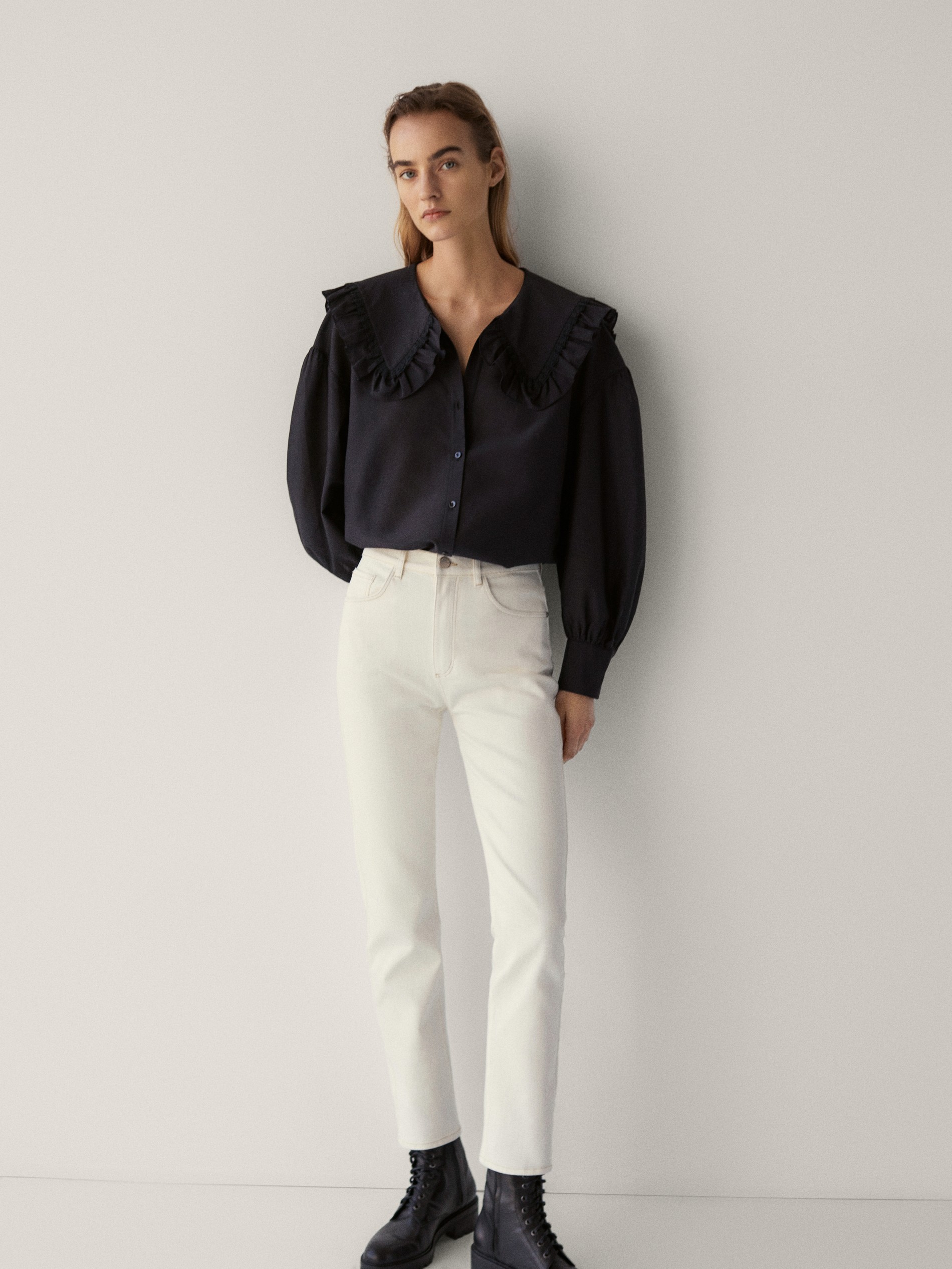 massimo dutti mulberry silk blouse