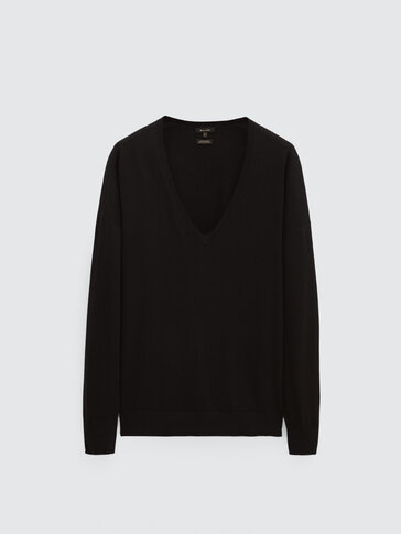plain black cardigan womens
