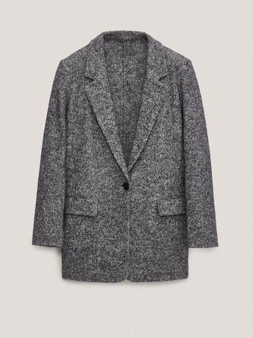Massimo dutti tweed jacket Clearance