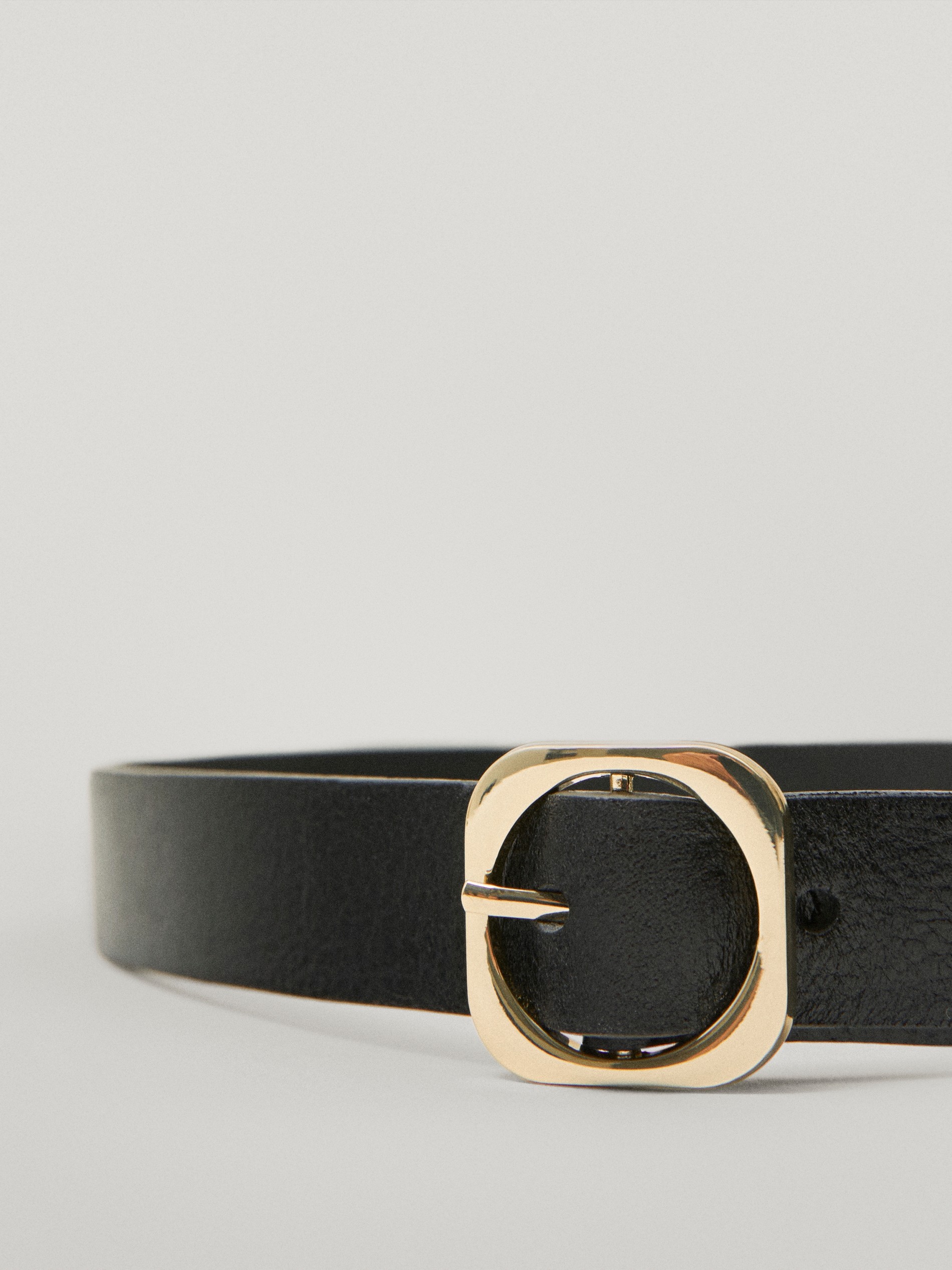 square buckle belt womens