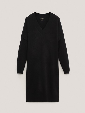 Massimo dutti wool dress