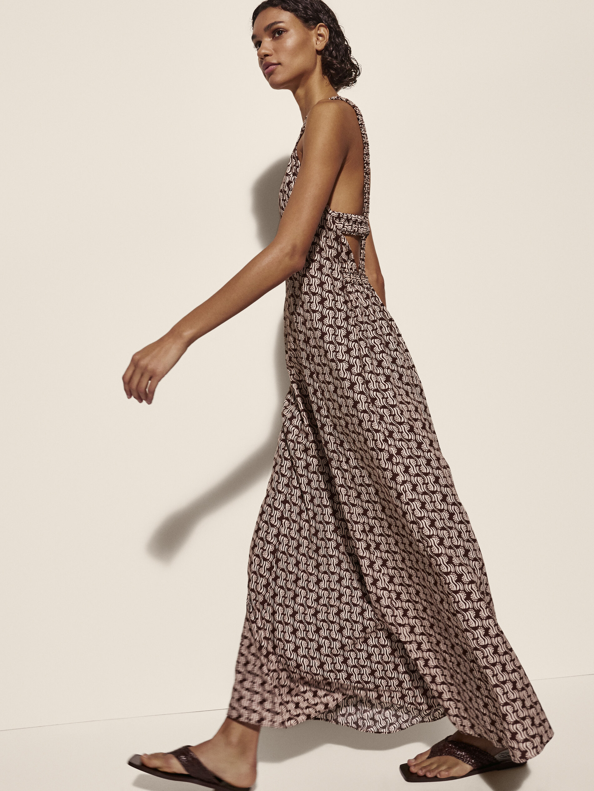 massimo dutti maxi jurk