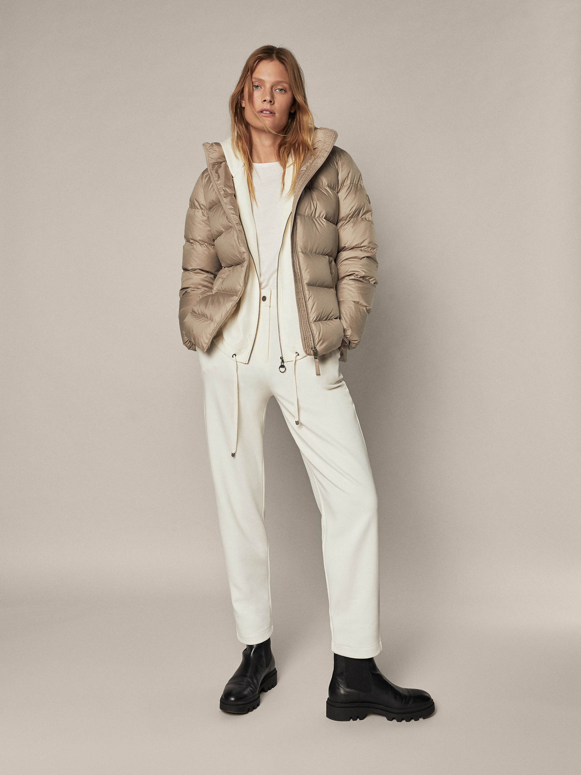 massimo dutti puffer jacket women's