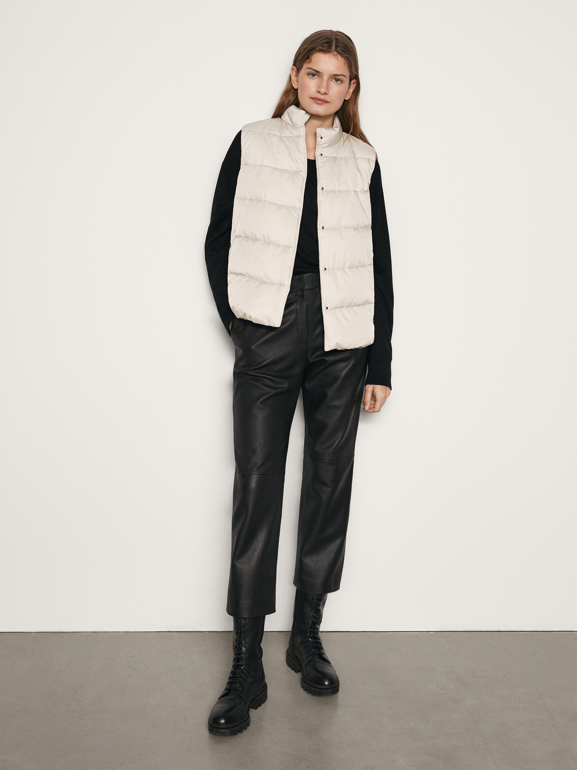 doudoune sans manche massimo dutti