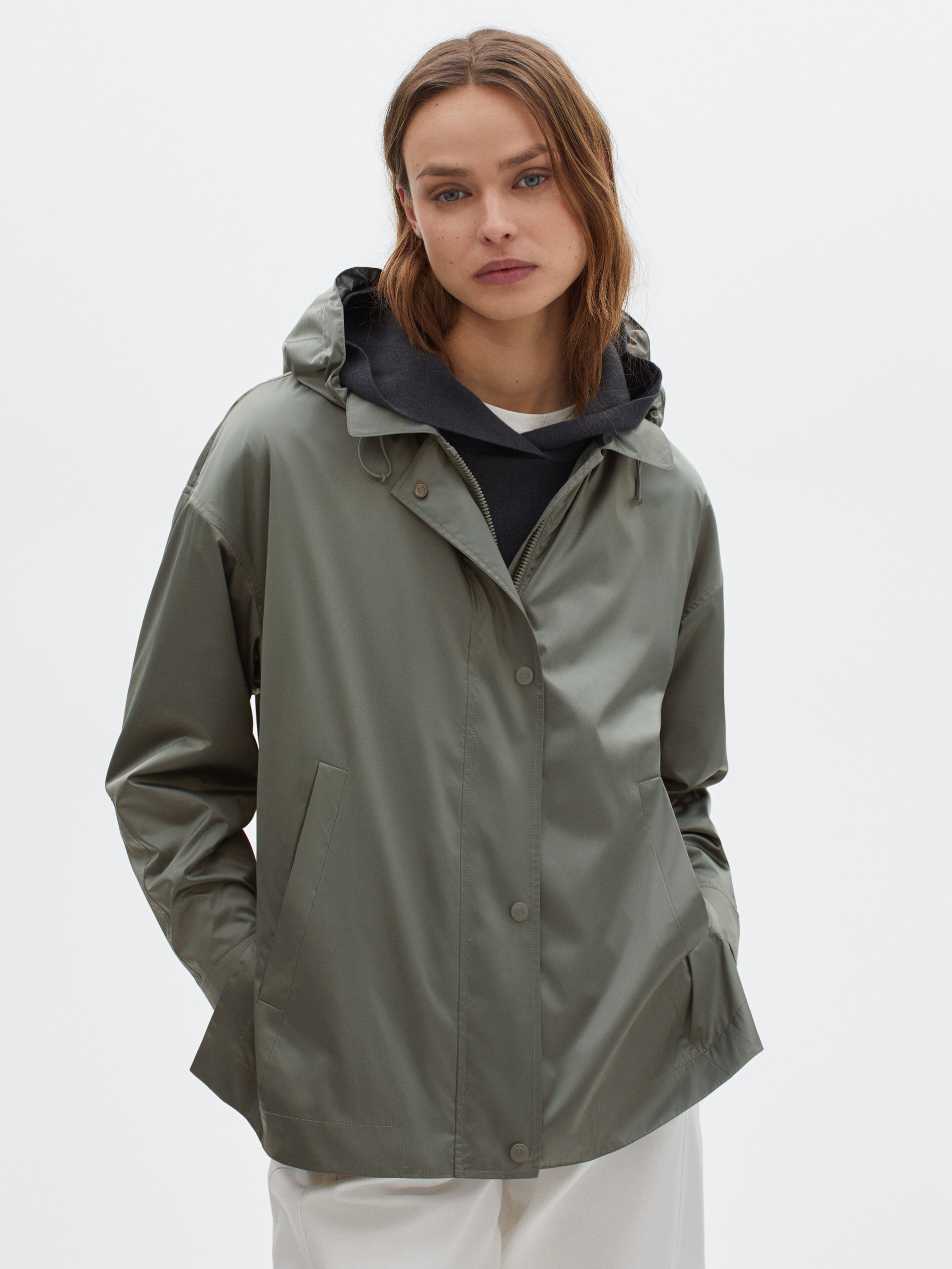 massimo dutti technical parka