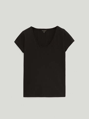 camiseta mujer massimo dutti