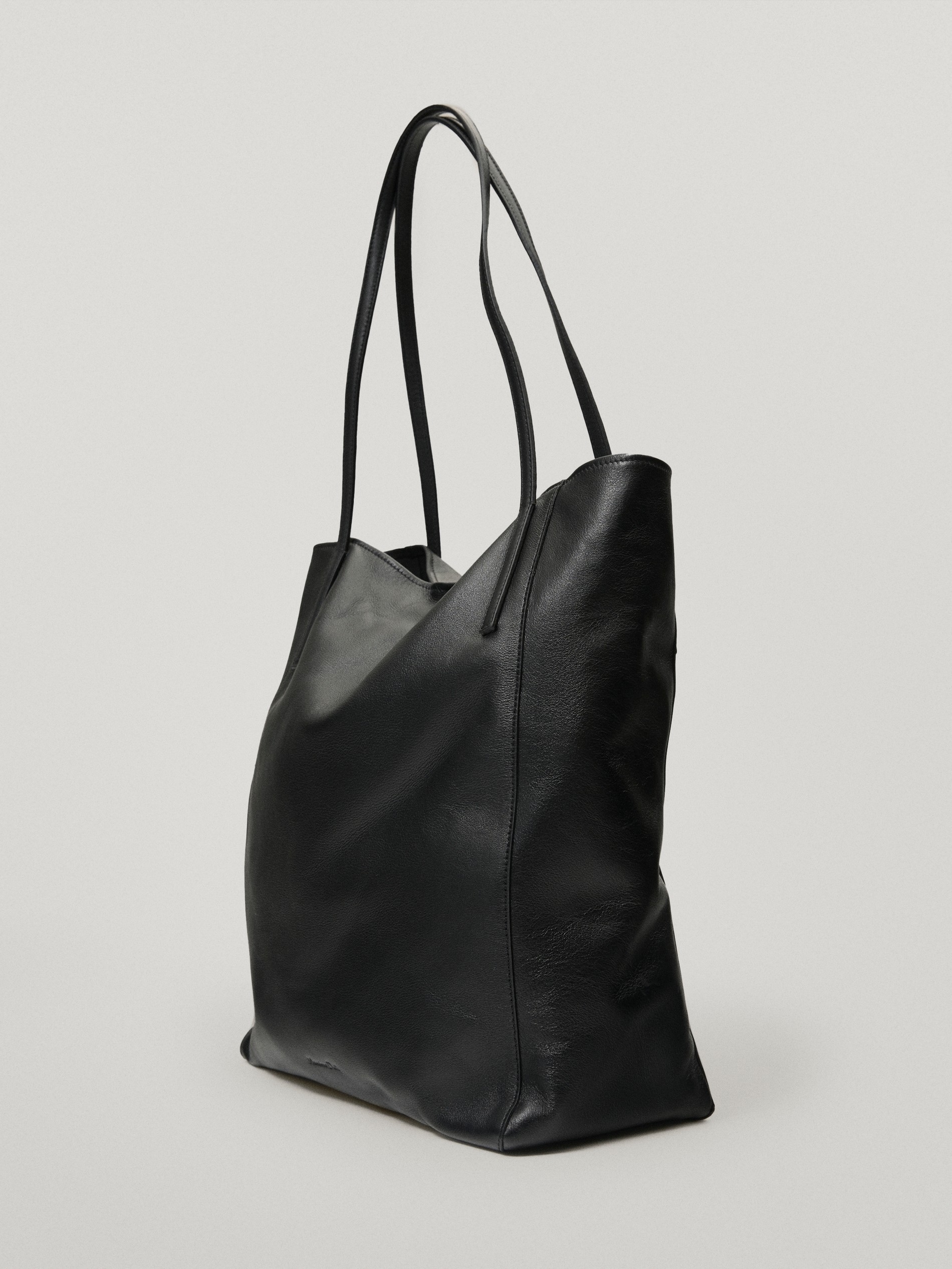 bolso tote massimo dutti