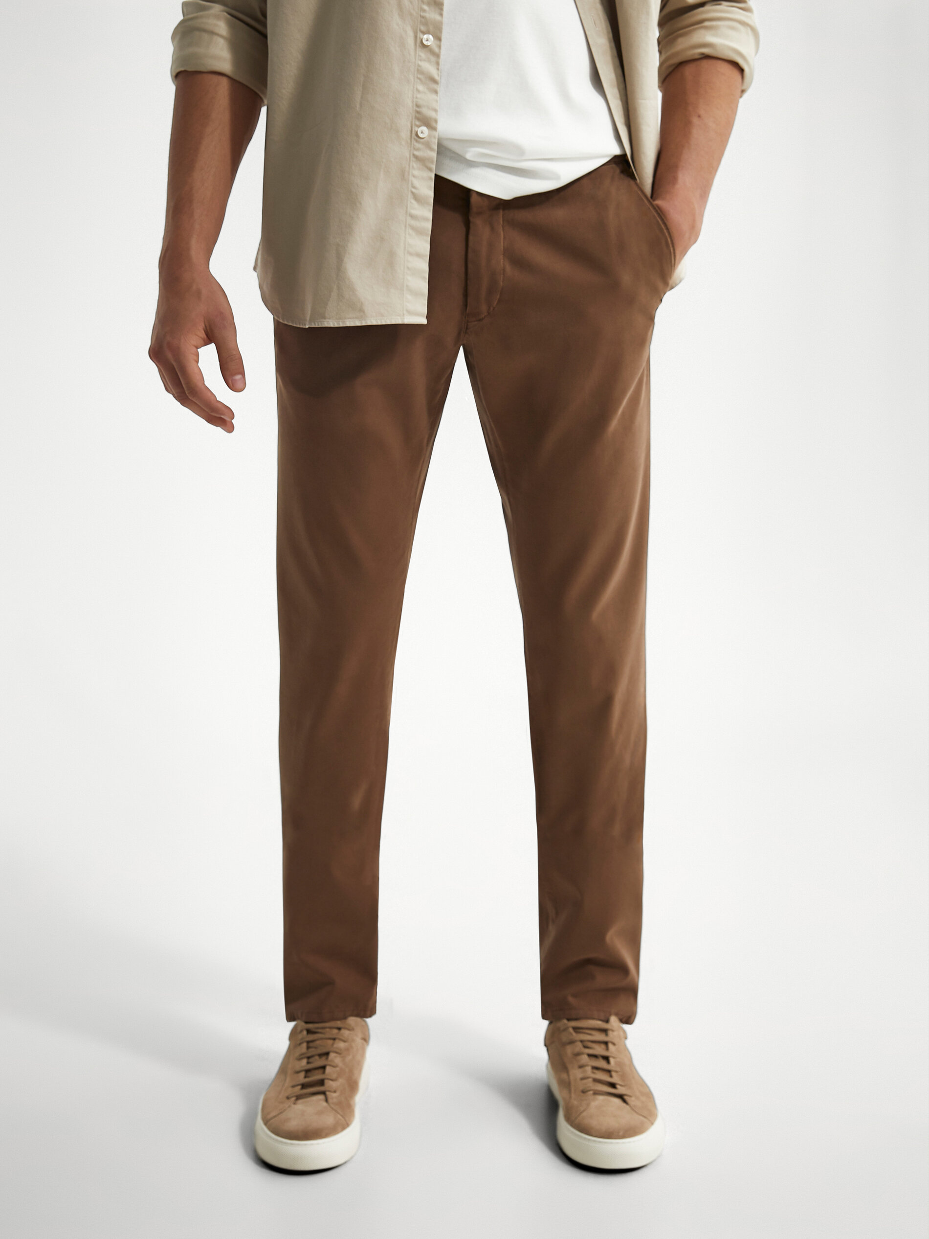 massimo dutti slim fit chinos