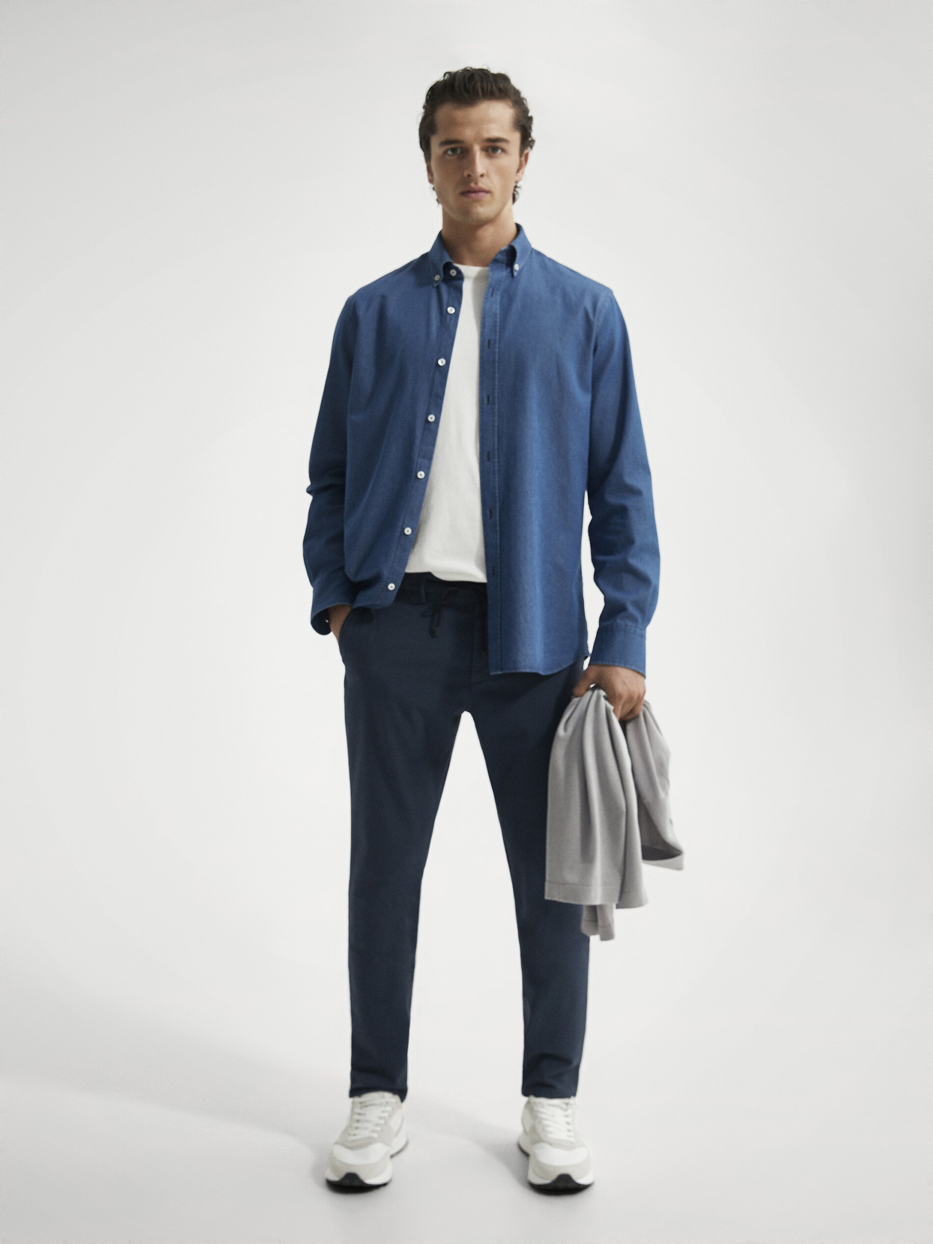 calças massimo dutti homem
