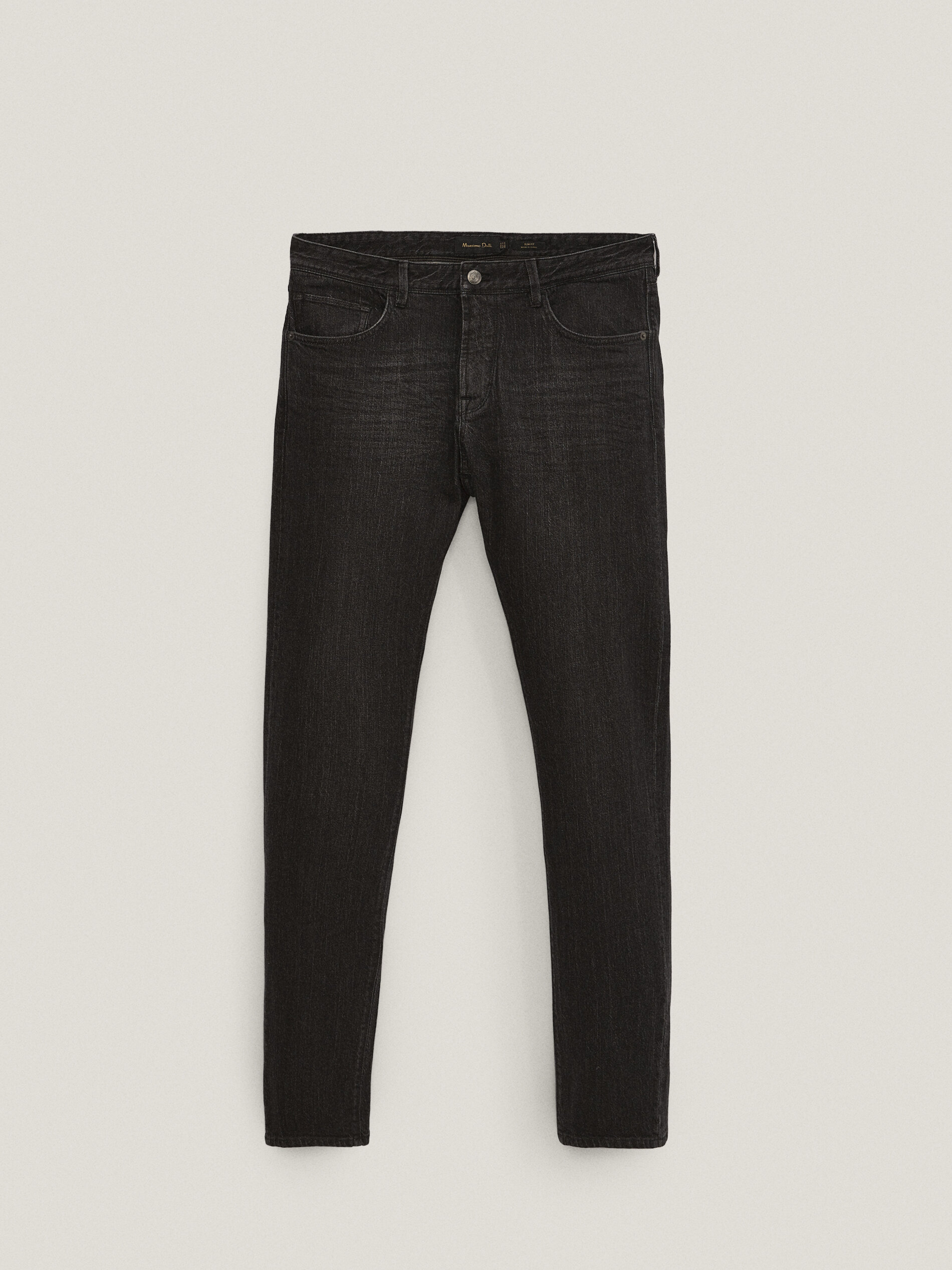 mens black stonewash jeans