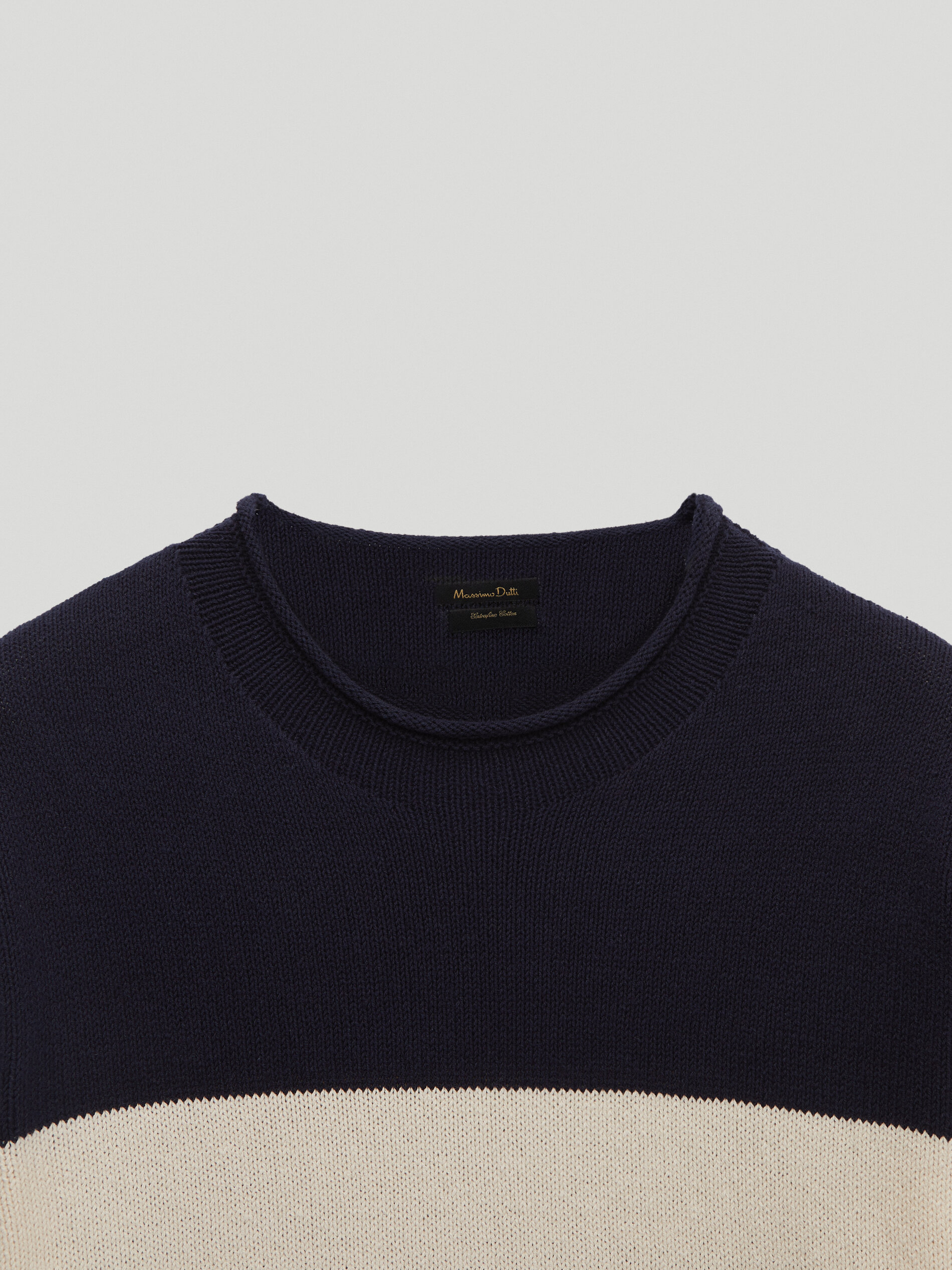 mens cotton knit sweater