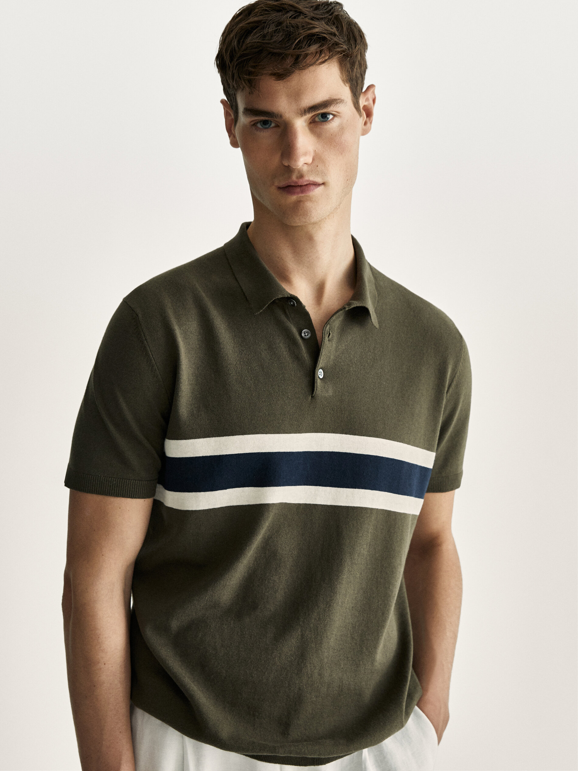 button down collar golf polo shirts