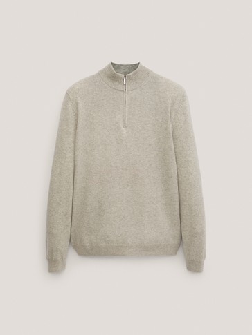 massimo dutti jacquard sweater