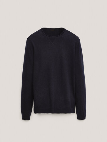 massimo dutti jacquard sweater