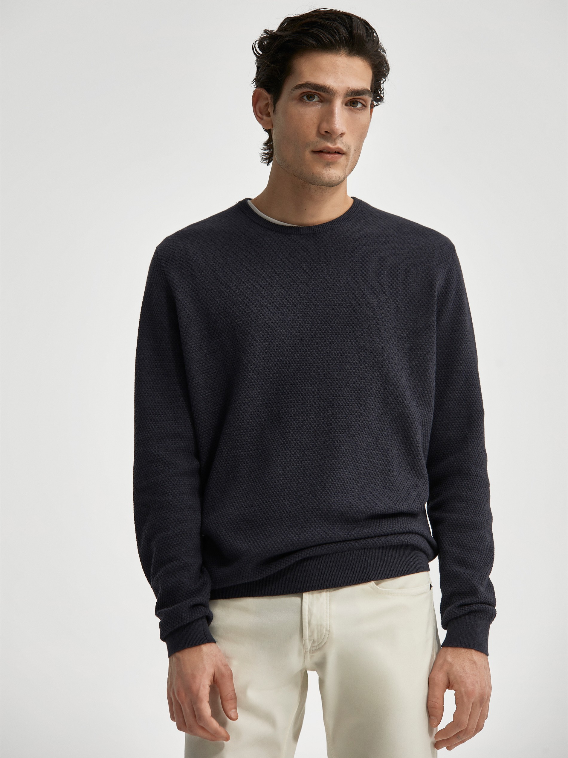 massimo dutti wool cashmere sweater