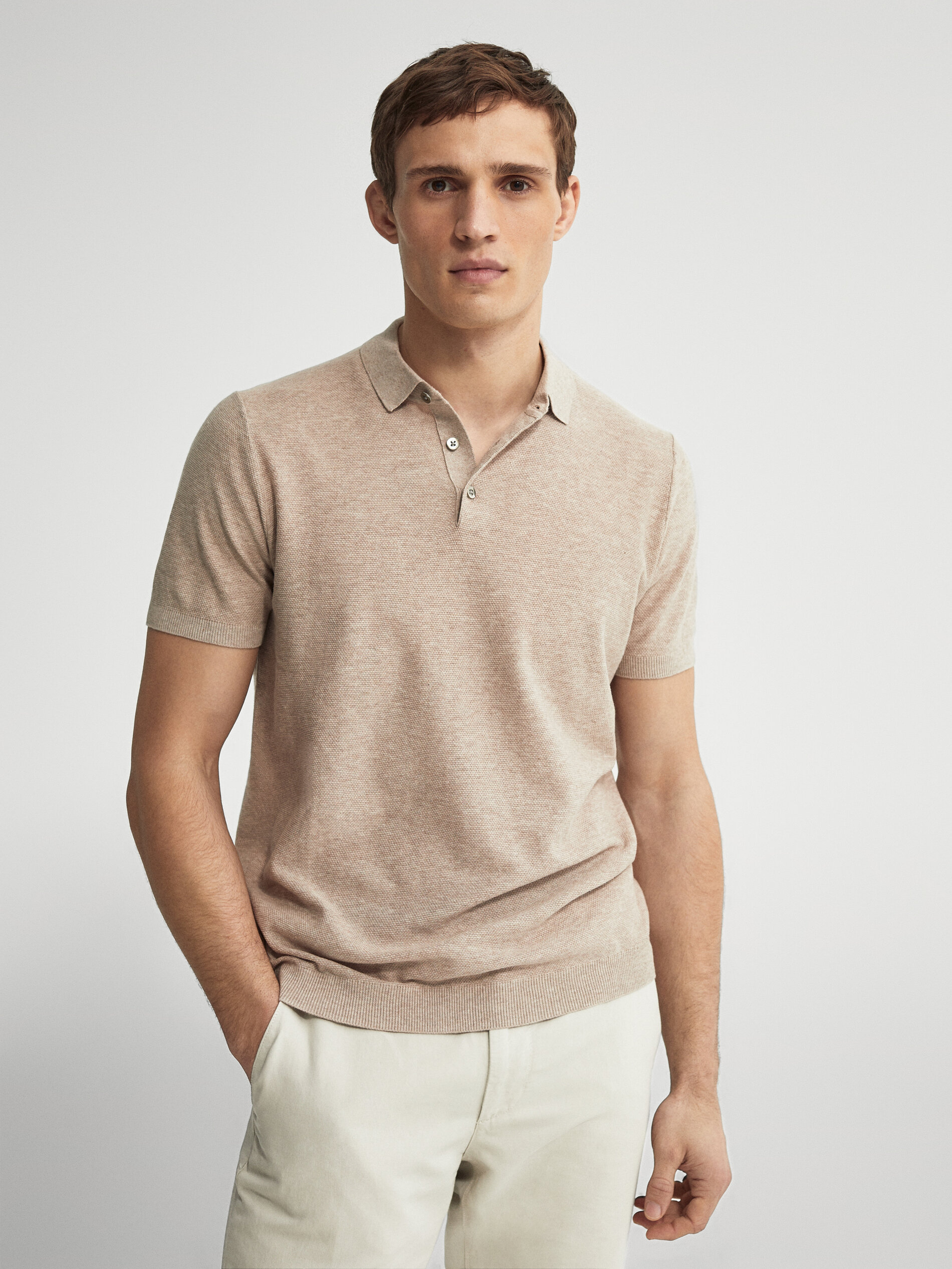 massimo dutti polo sweater