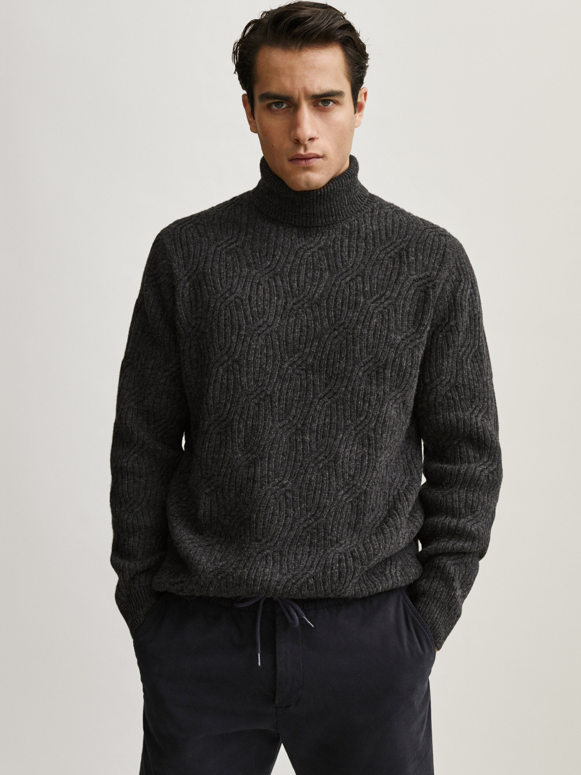 Massimo Dutti - Wool high neck sweater