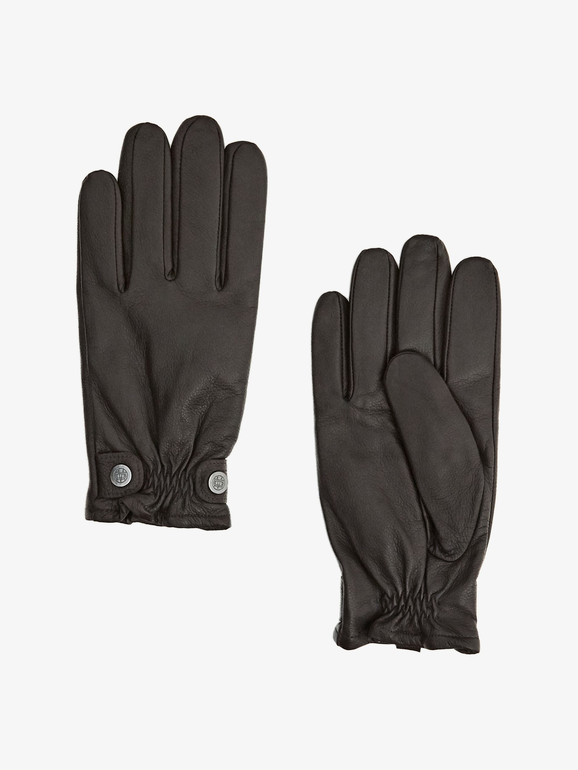 massimo dutti men's leather gloves