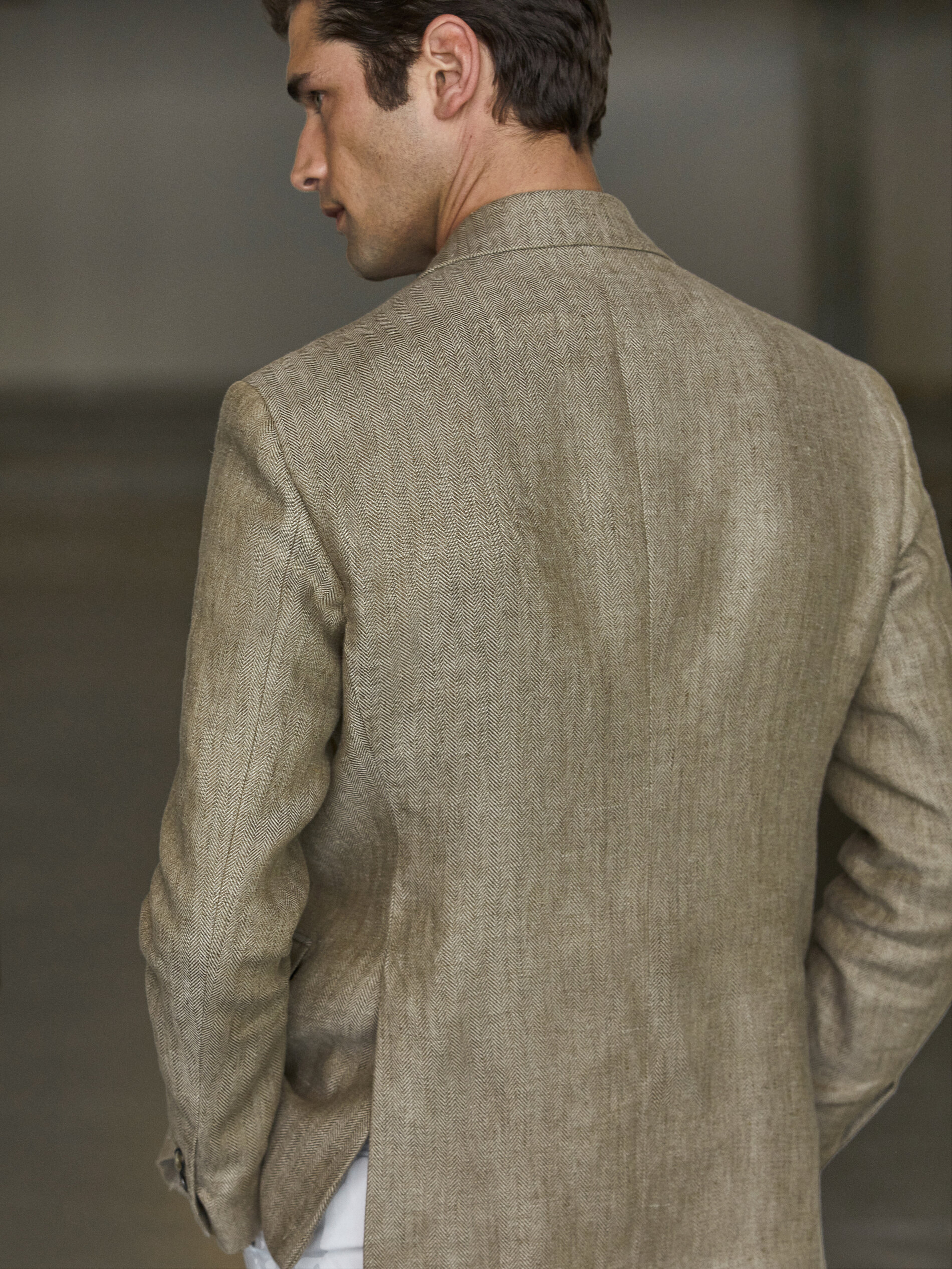 massimo dutti tweed jacket