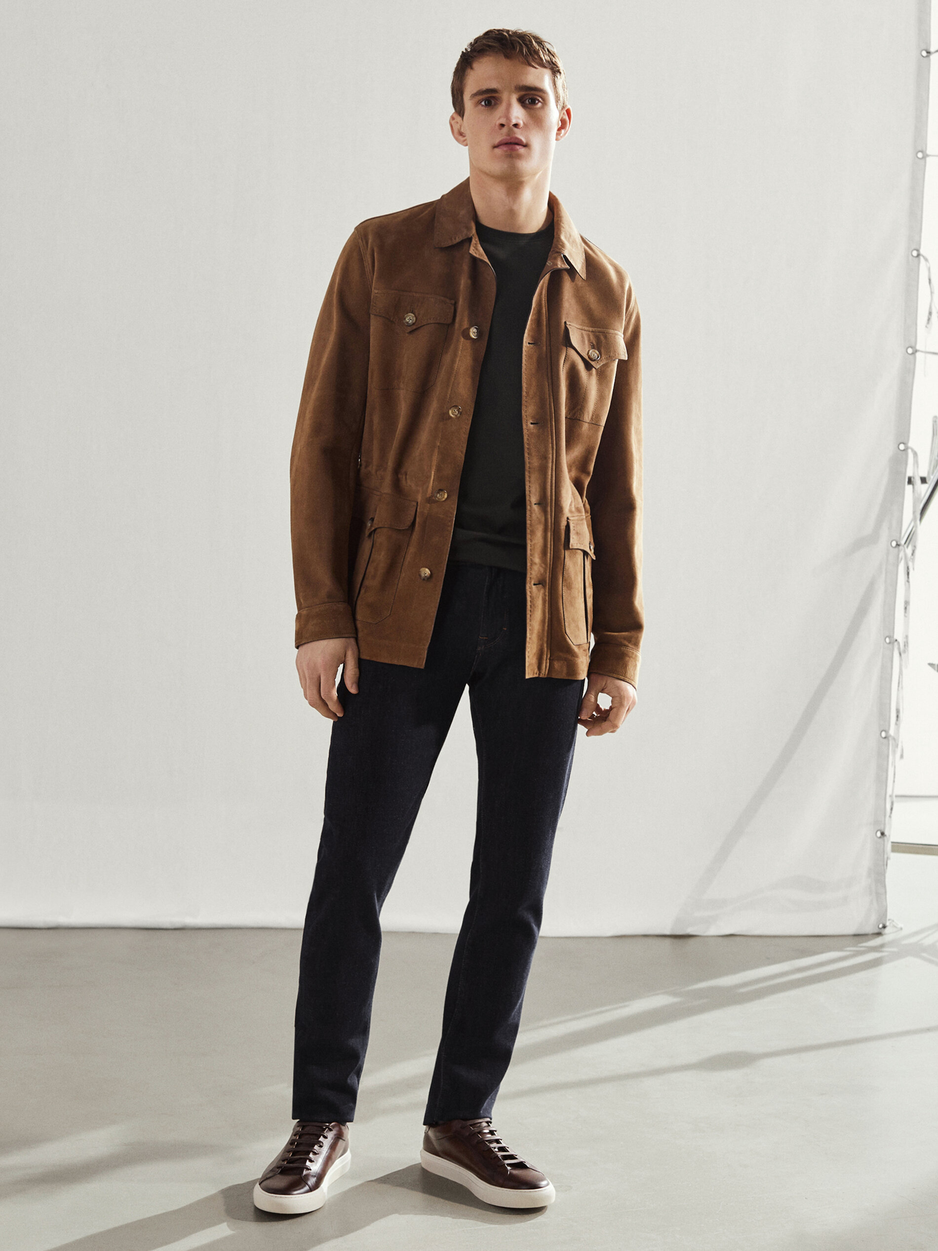massimo dutti safari jacket
