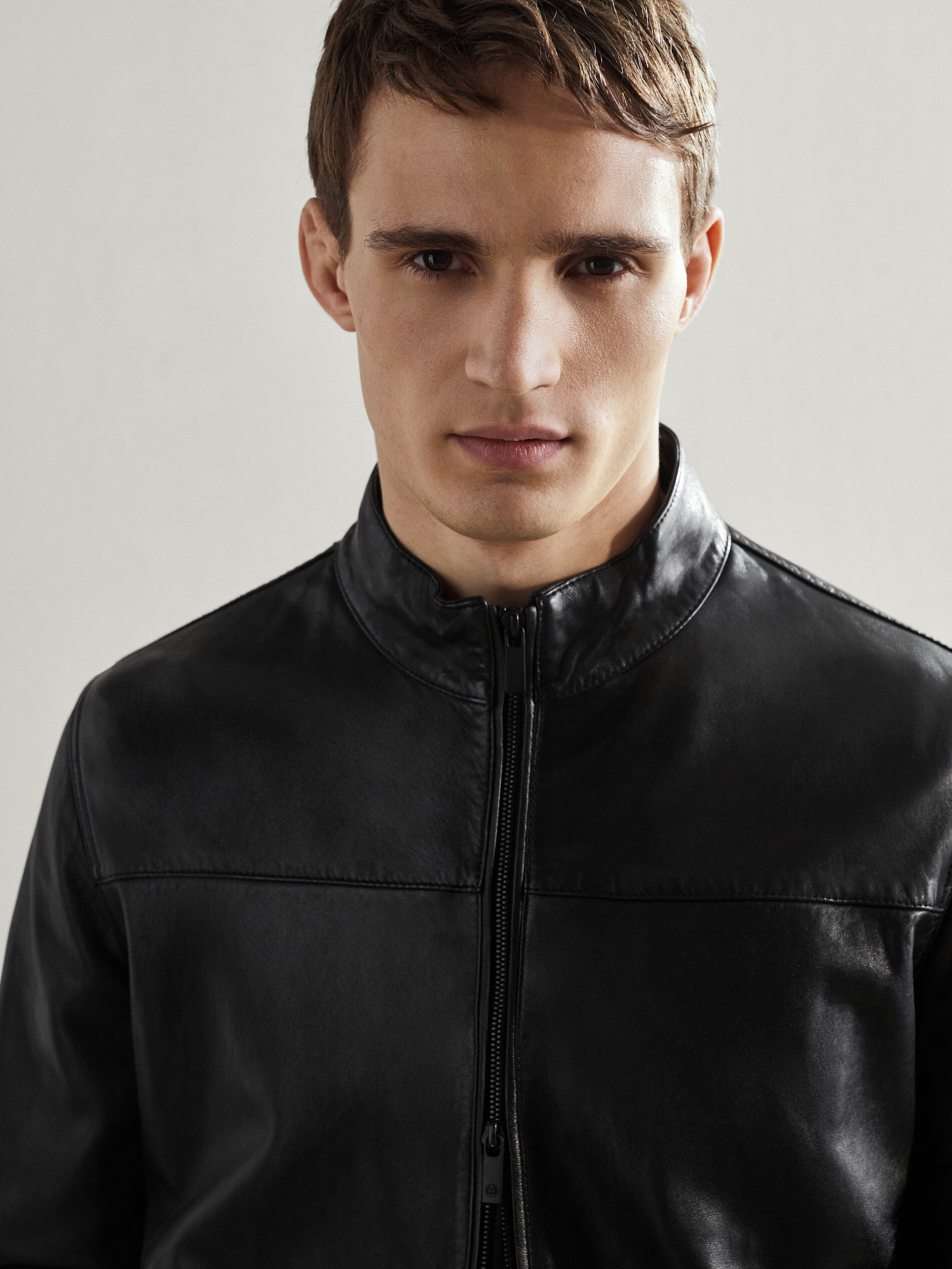 massimo dutti nappa jacket