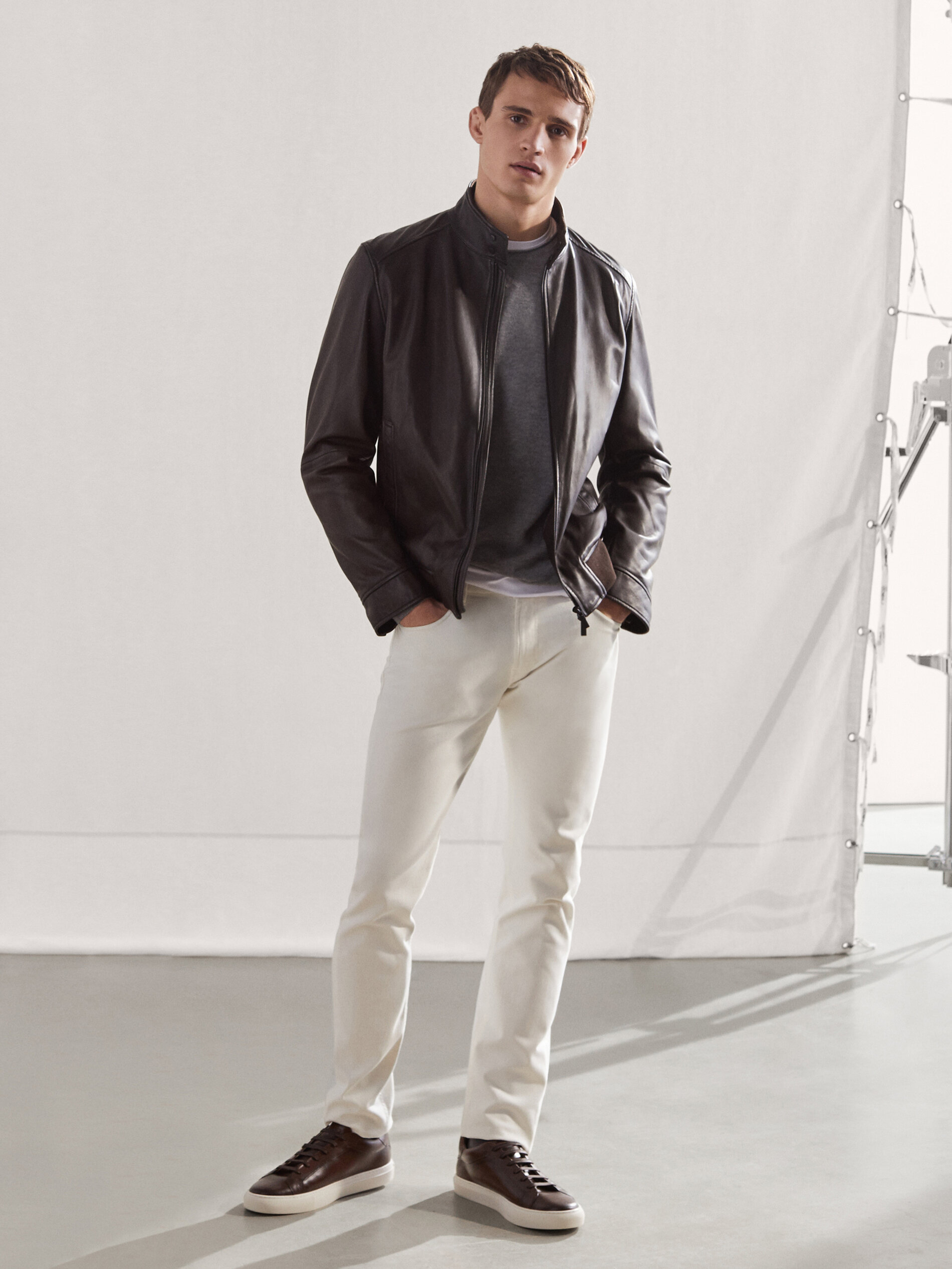 leather jacket under 700