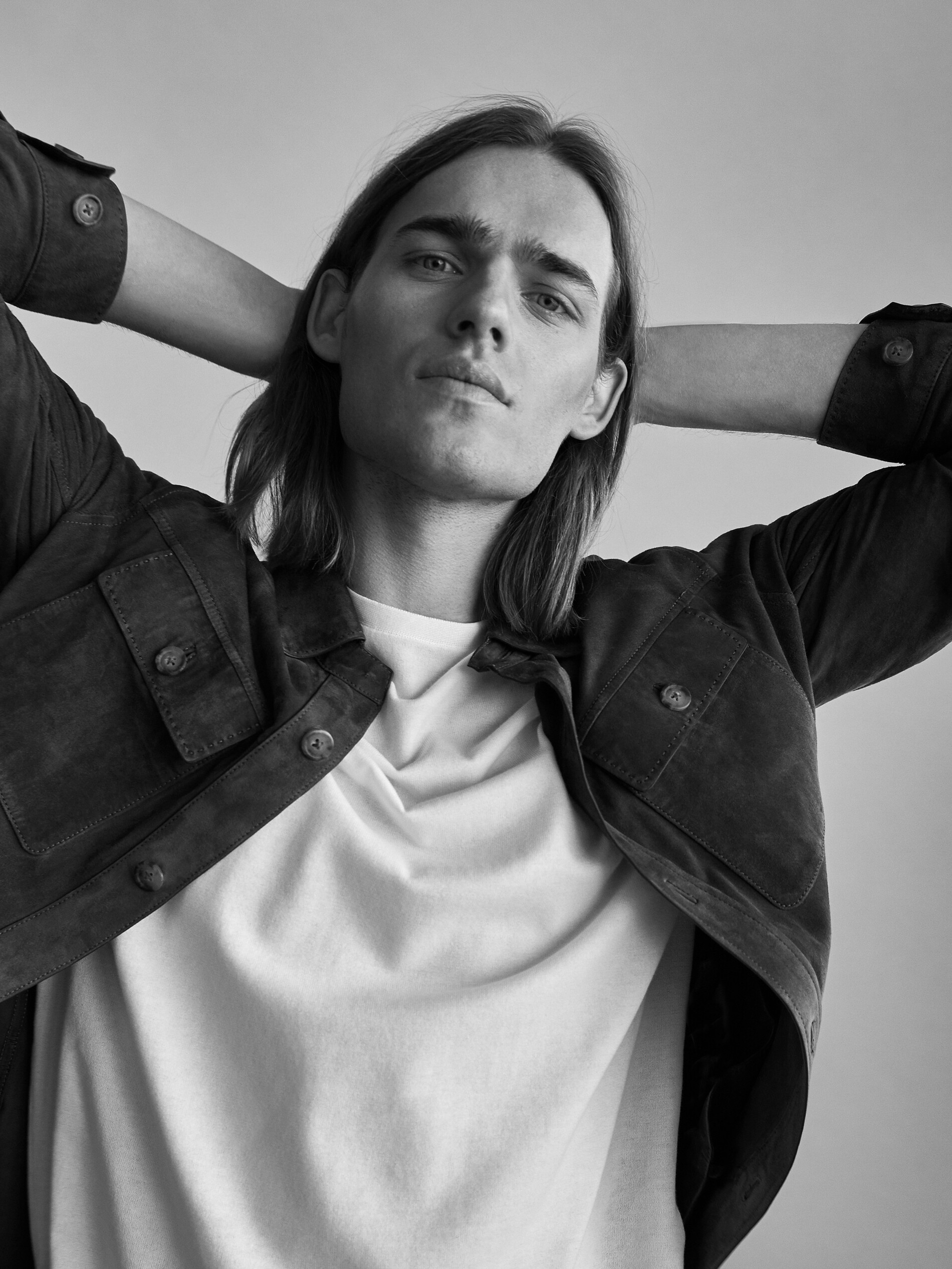 mossimo leather jacket mens