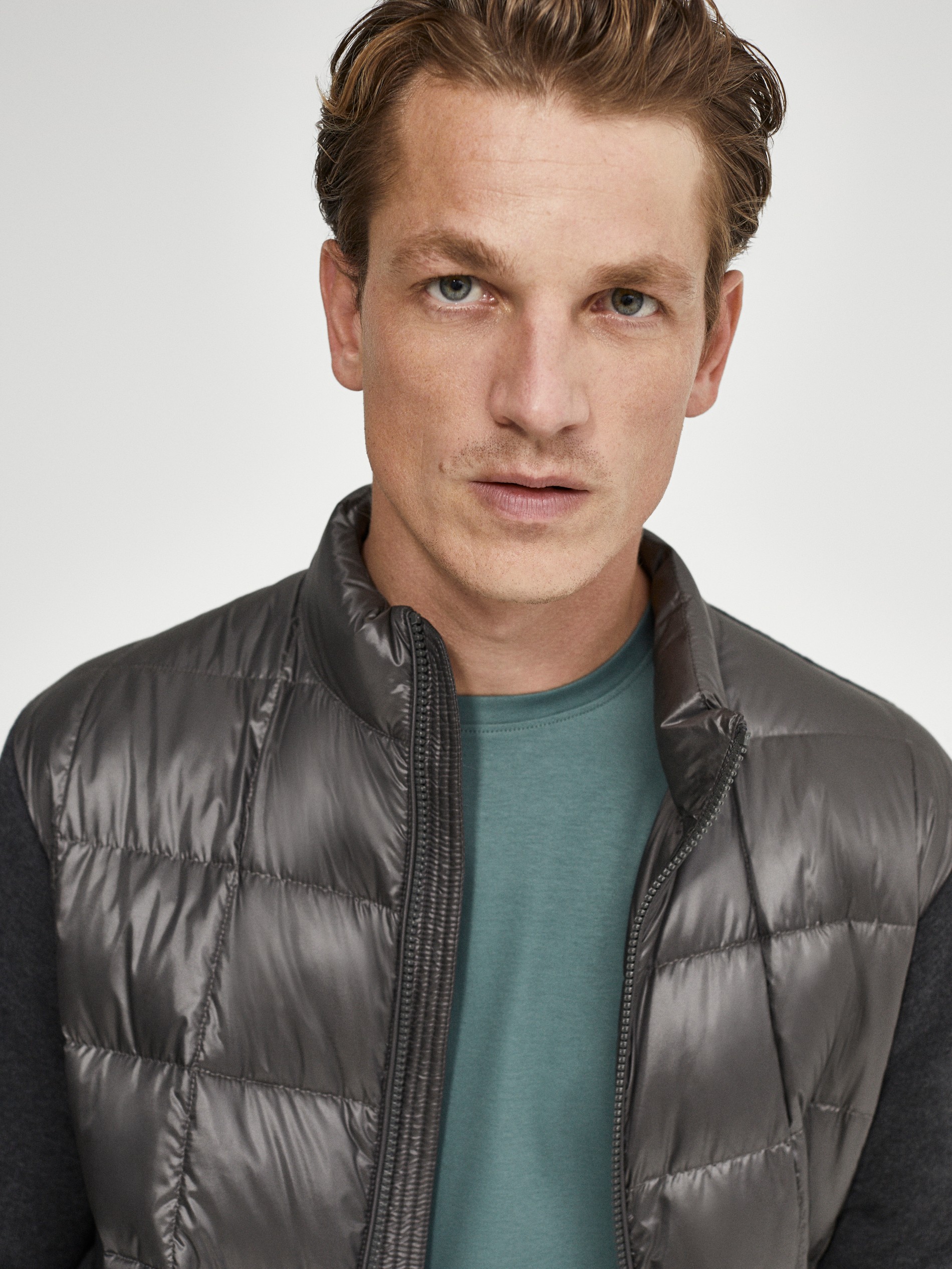 massimo dutti puffer jacket mens