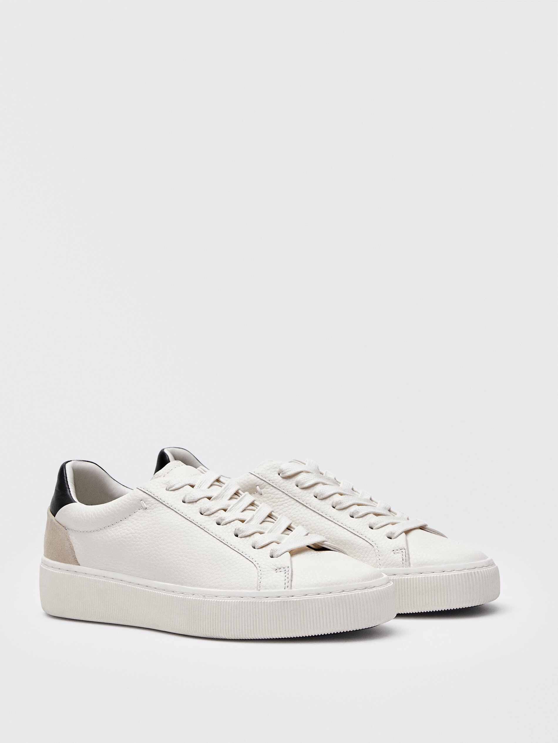 Nappa leather trainers clearance