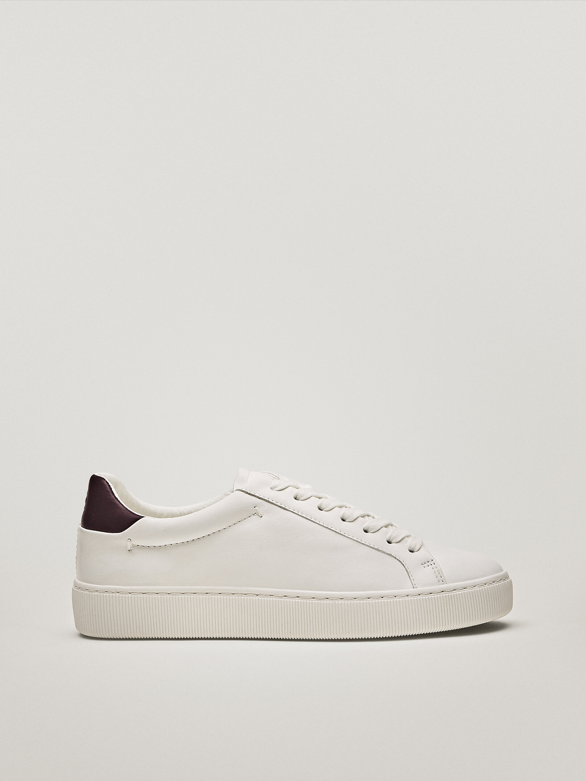 massimo dutti white trainers