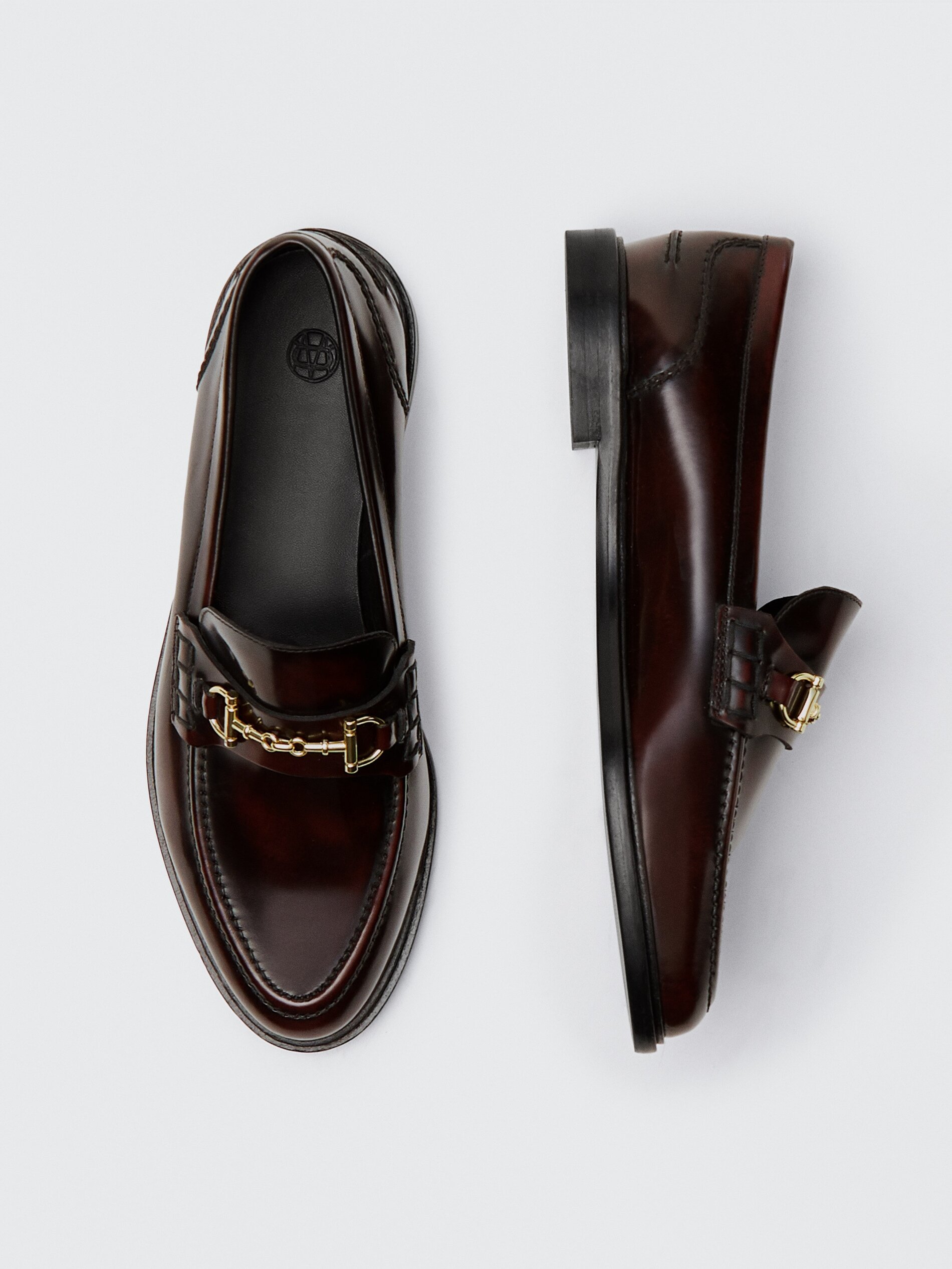 Mocassin massimo dutti femme clearance