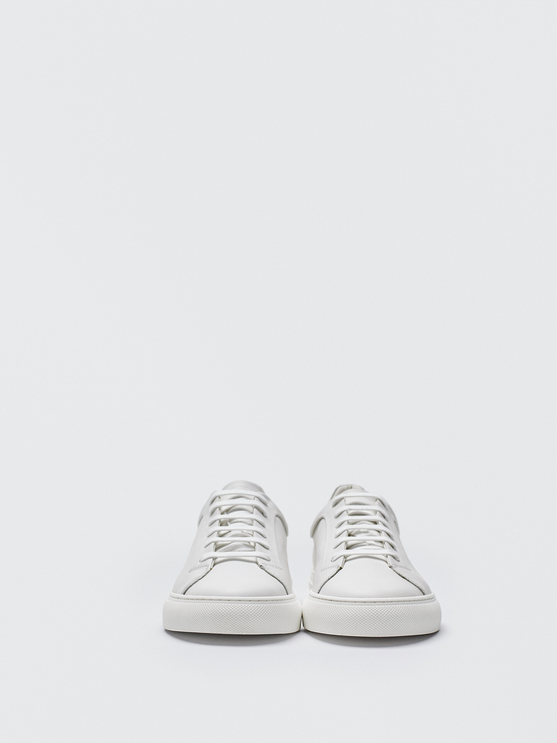 massimo dutti white trainers