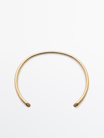 Limited Edition gold-plated choker necklace