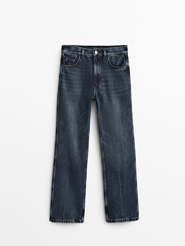 Укорочені джинси-буткат