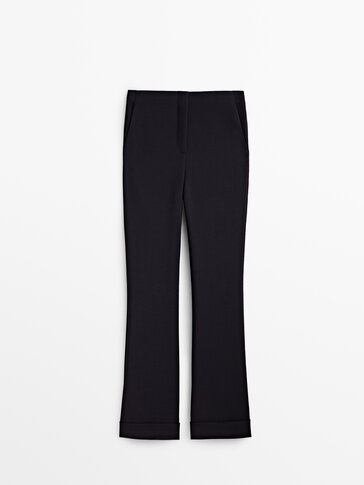 Тъмносин елегантен панталон - Limited Edition
