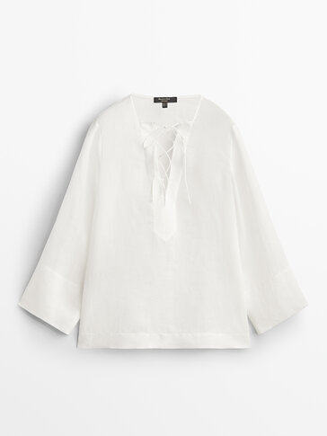 Massimo dutti white shirt Clearance