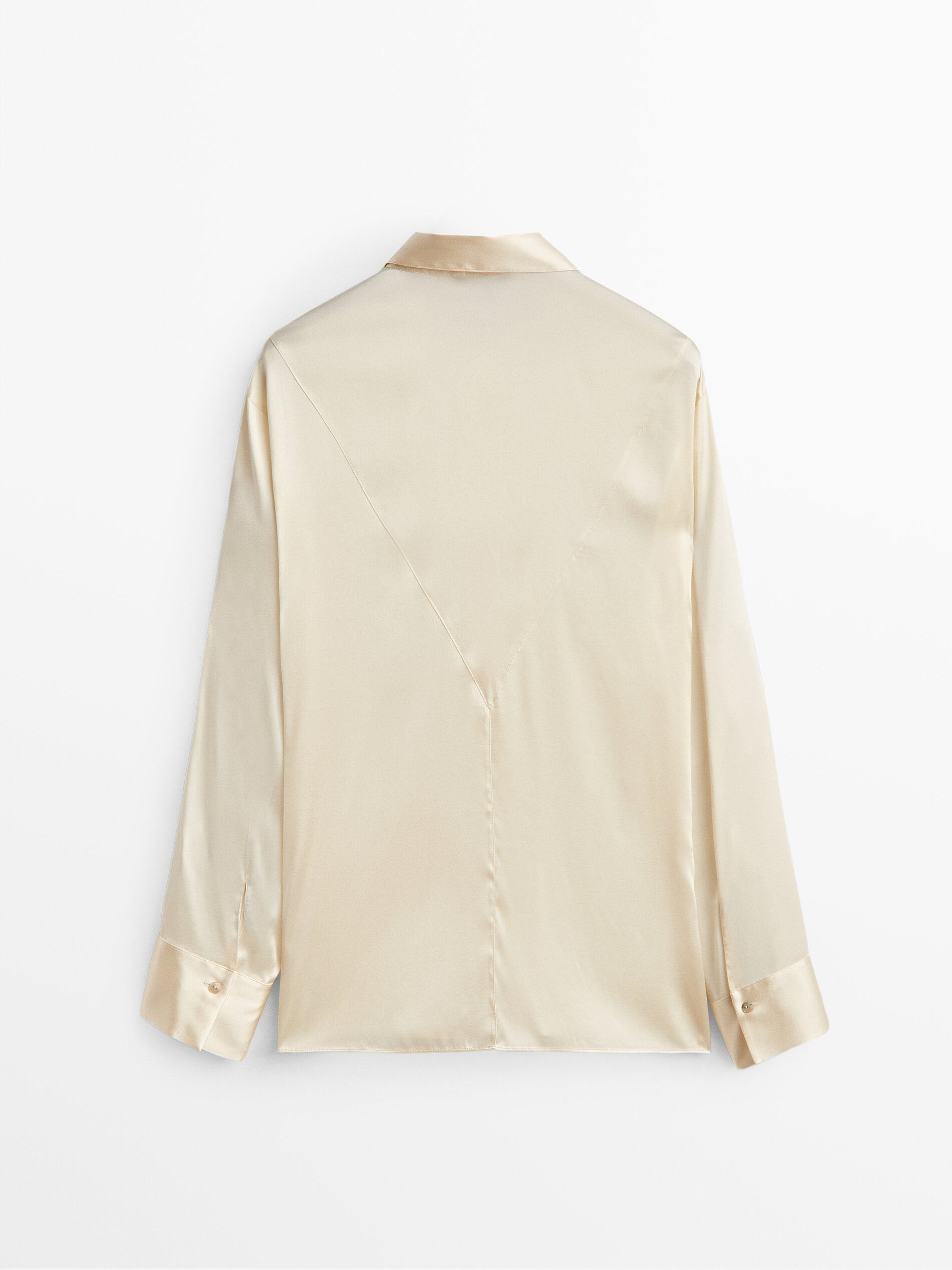 Massimo Dutti Fitted Silk Shirt - Big Apple Buddy