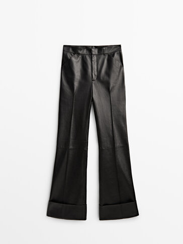 Pantalons flare pell napa Limited Edition
