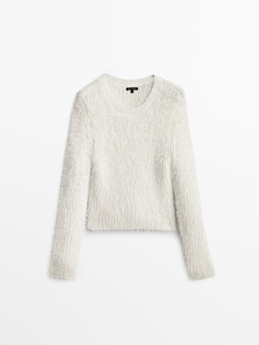 Massimo Dutti Wollen trui room casual uitstraling Mode Sweaters Wollen truien 